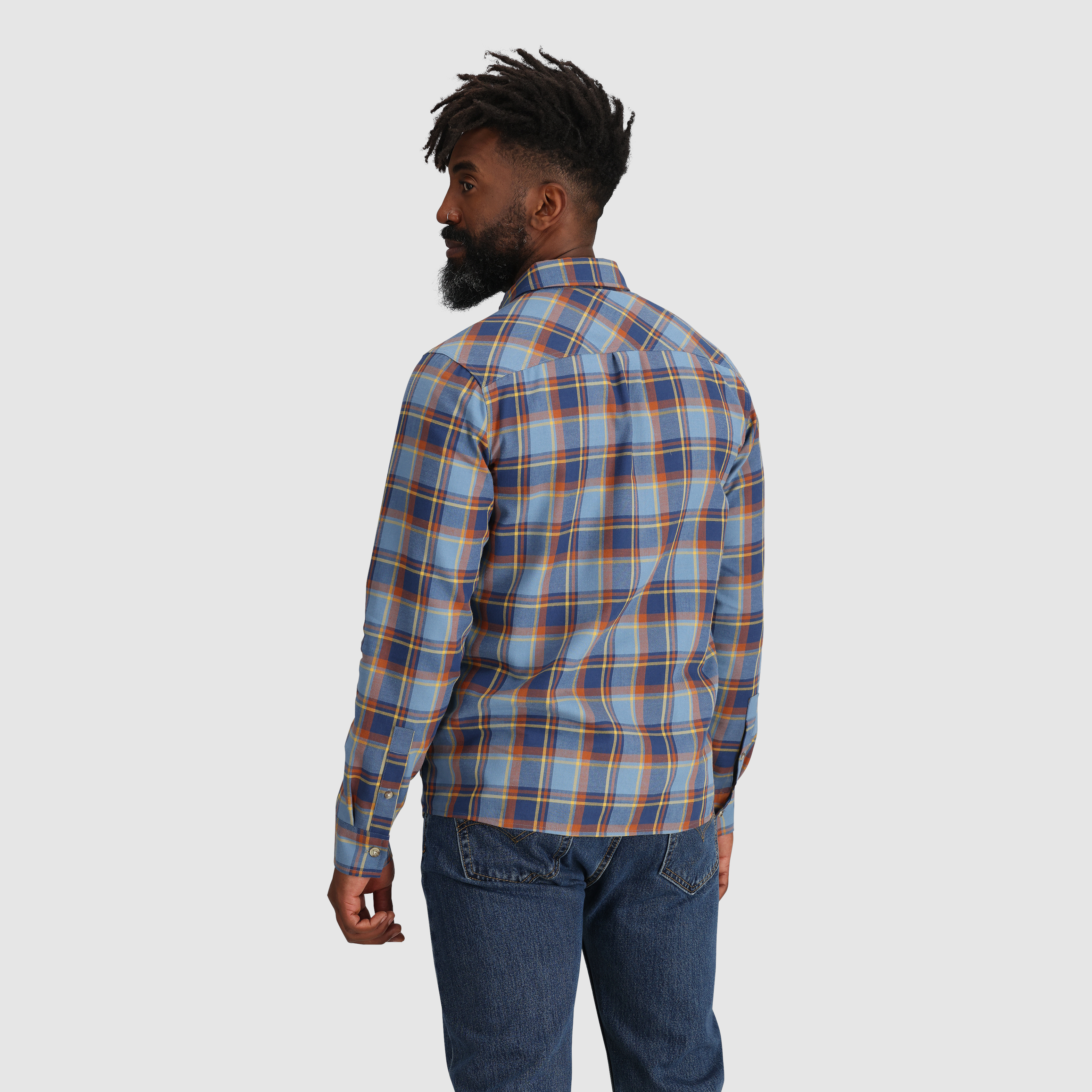 Men's Ravenna Flannel Shirt for Hiking & Casual Wear | UPF 40 & Moisture-Wicking