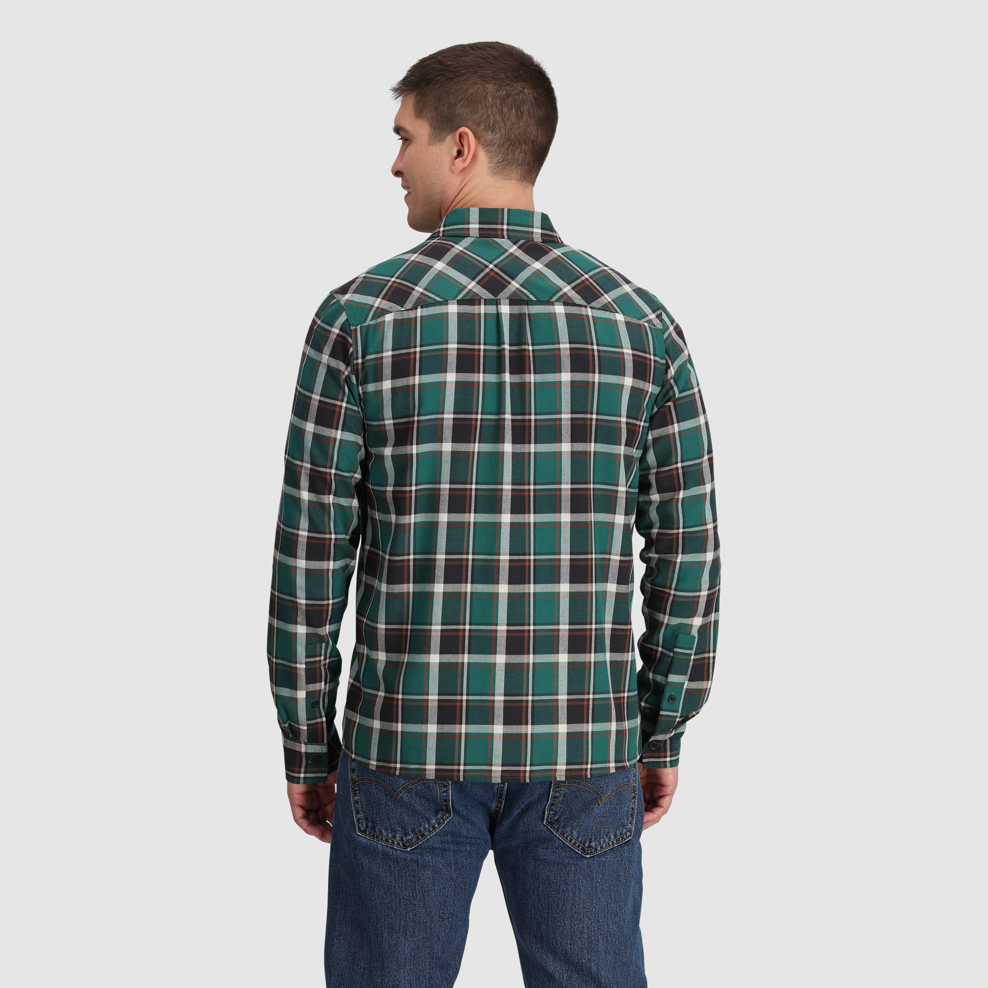 Men's Ravenna Flannel Shirt for Hiking & Casual Wear | UPF 40 & Moisture-Wicking