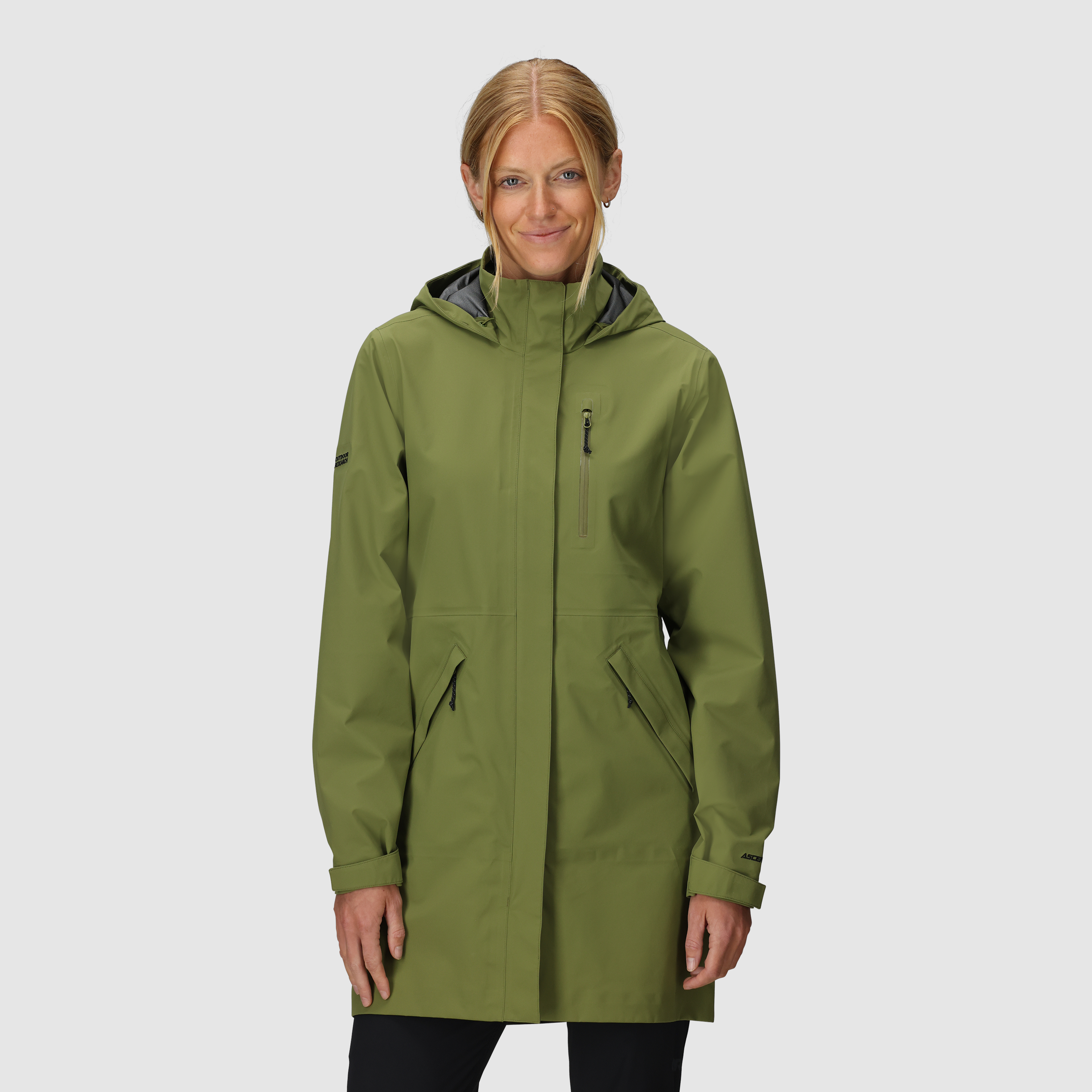 Waterproof Women's Trench Coat for Travel & Hiking | Aspire 3L