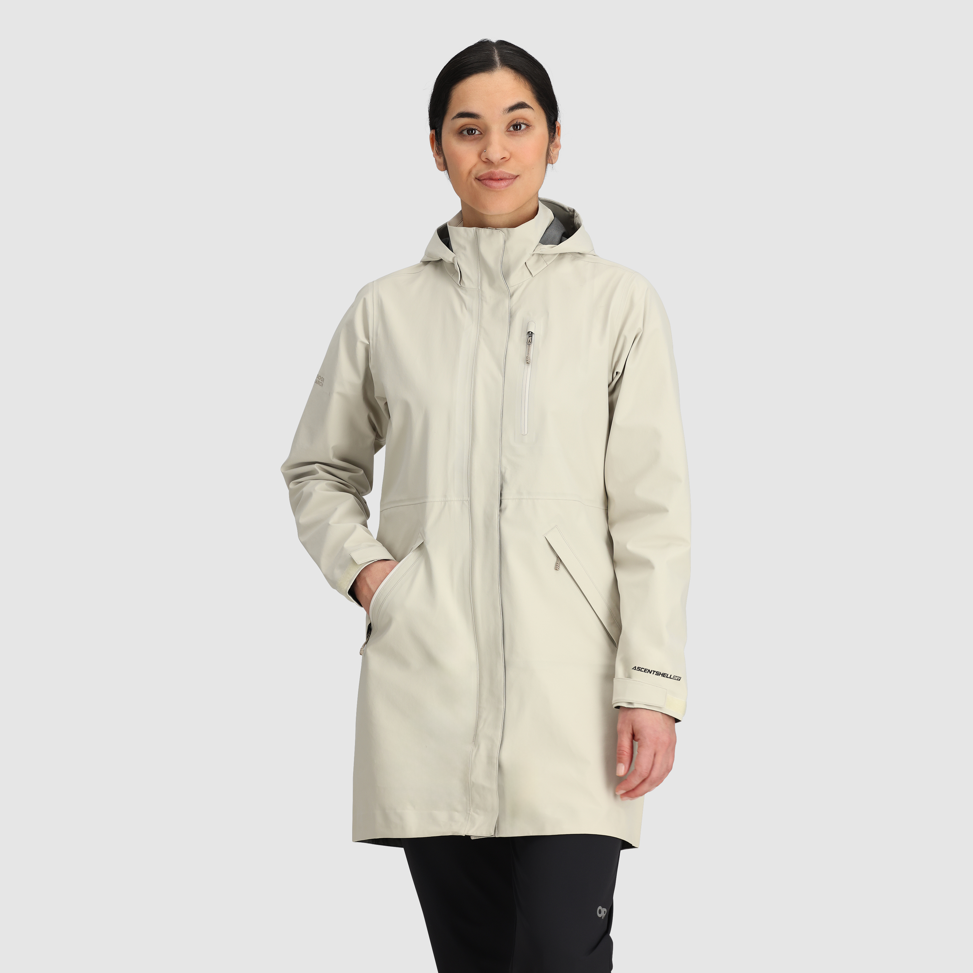 Waterproof Women's Trench Coat for Travel & Hiking | Aspire 3L
