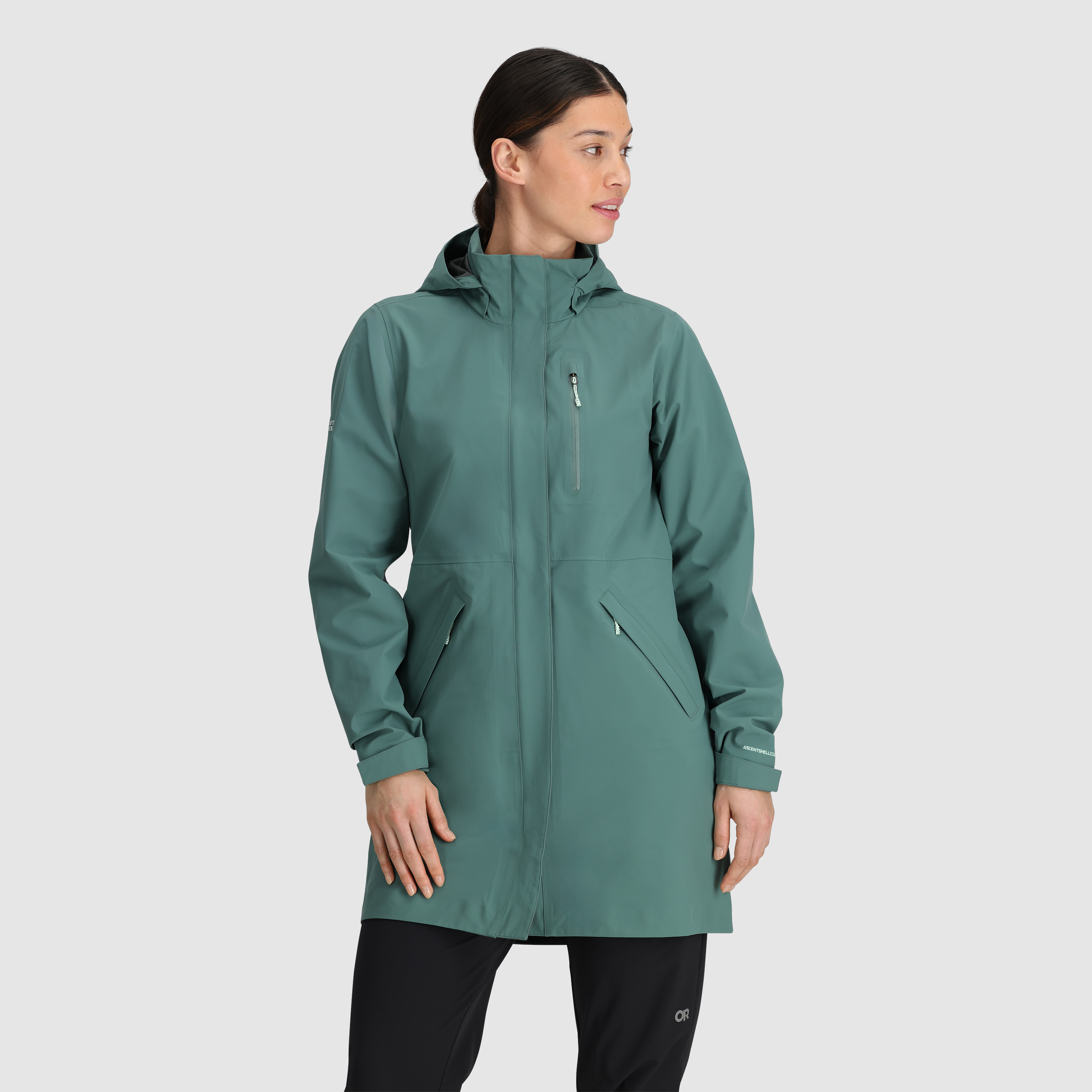 Waterproof Women's Trench Coat for Travel & Hiking | Aspire 3L