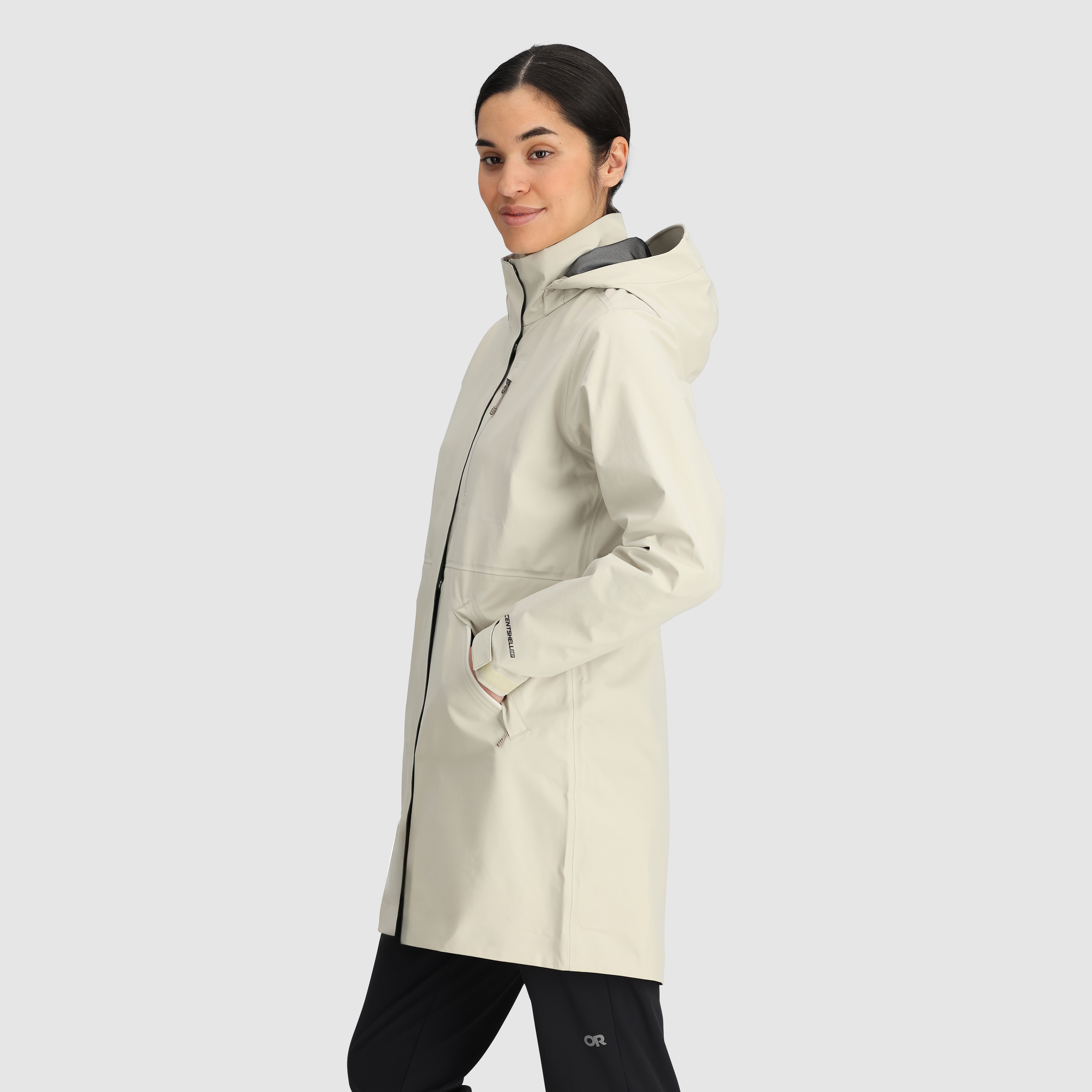 Waterproof Women's Trench Coat for Travel & Hiking | Aspire 3L