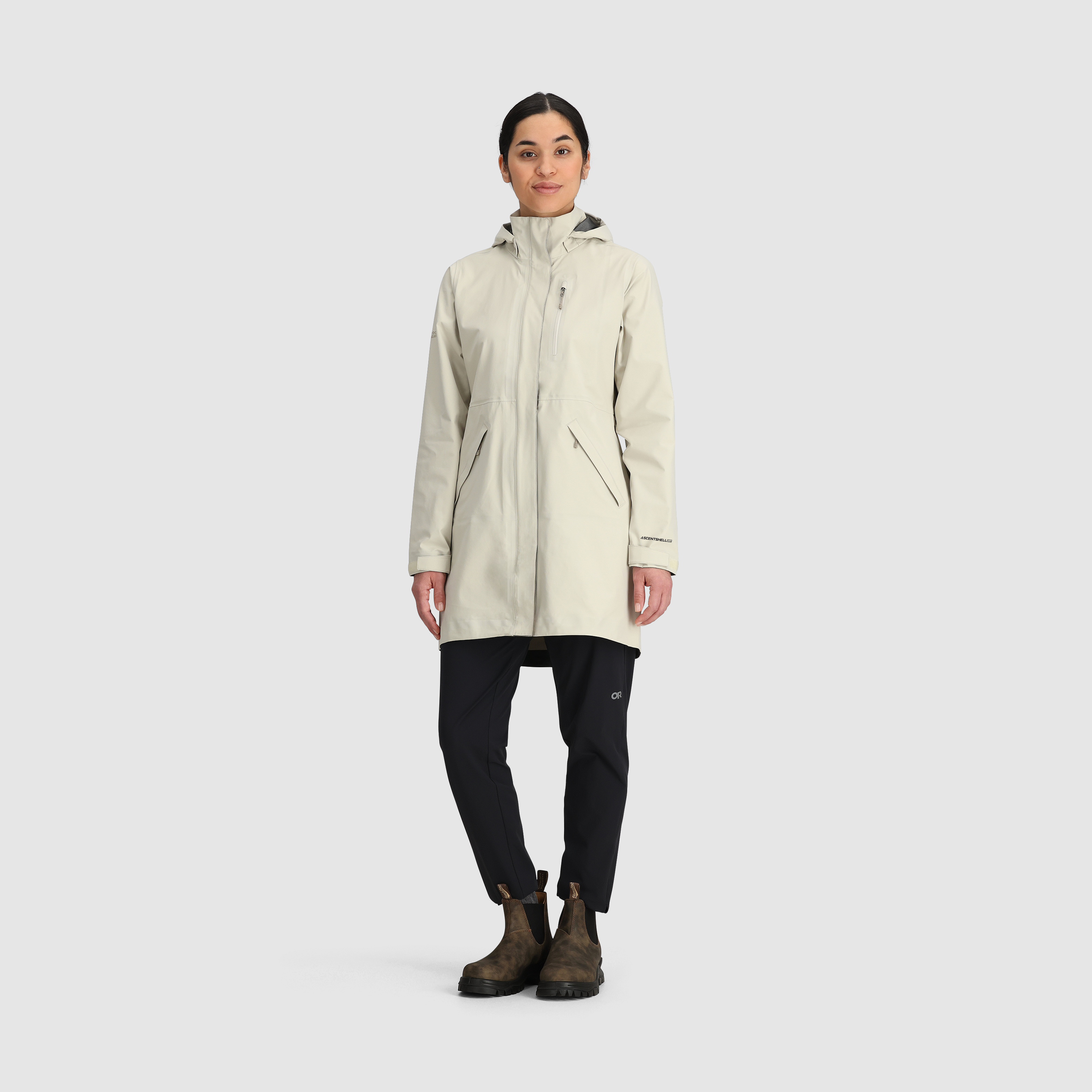 Waterproof Women's Trench Coat for Travel & Hiking | Aspire 3L