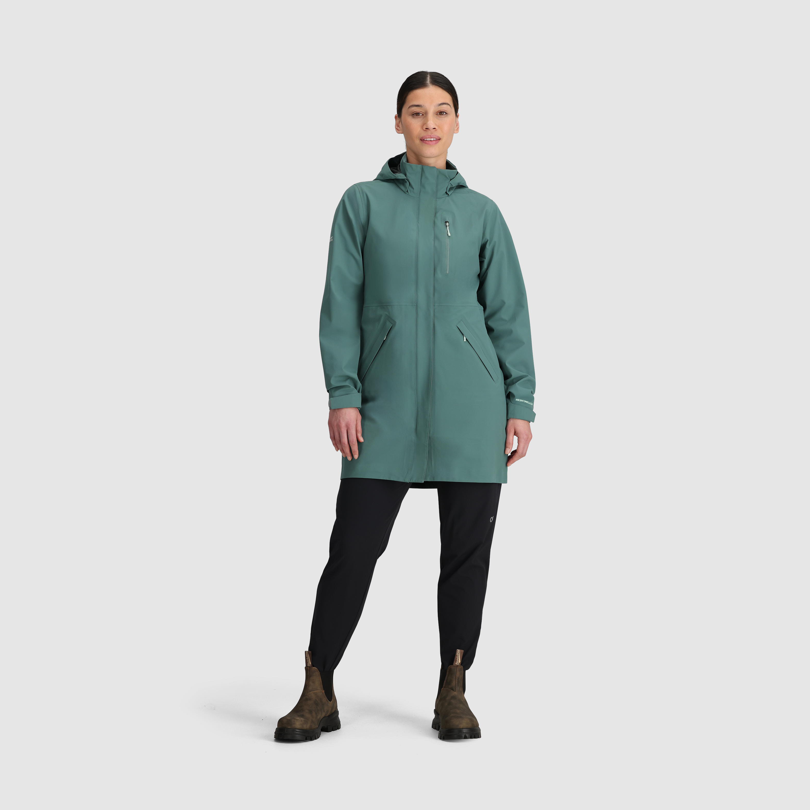 Waterproof Women's Trench Coat for Travel & Hiking | Aspire 3L