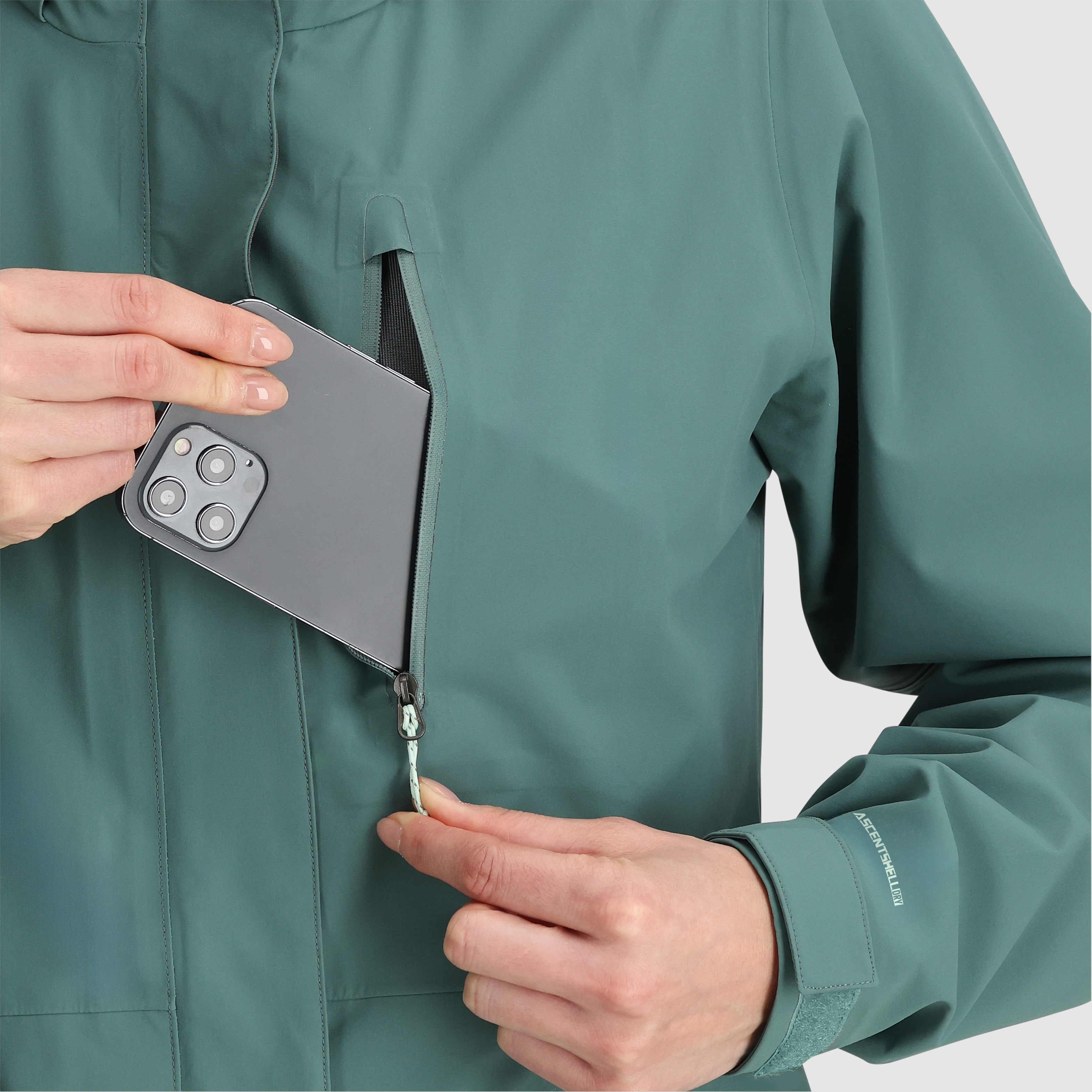 Waterproof Women's Trench Coat for Travel & Hiking | Aspire 3L