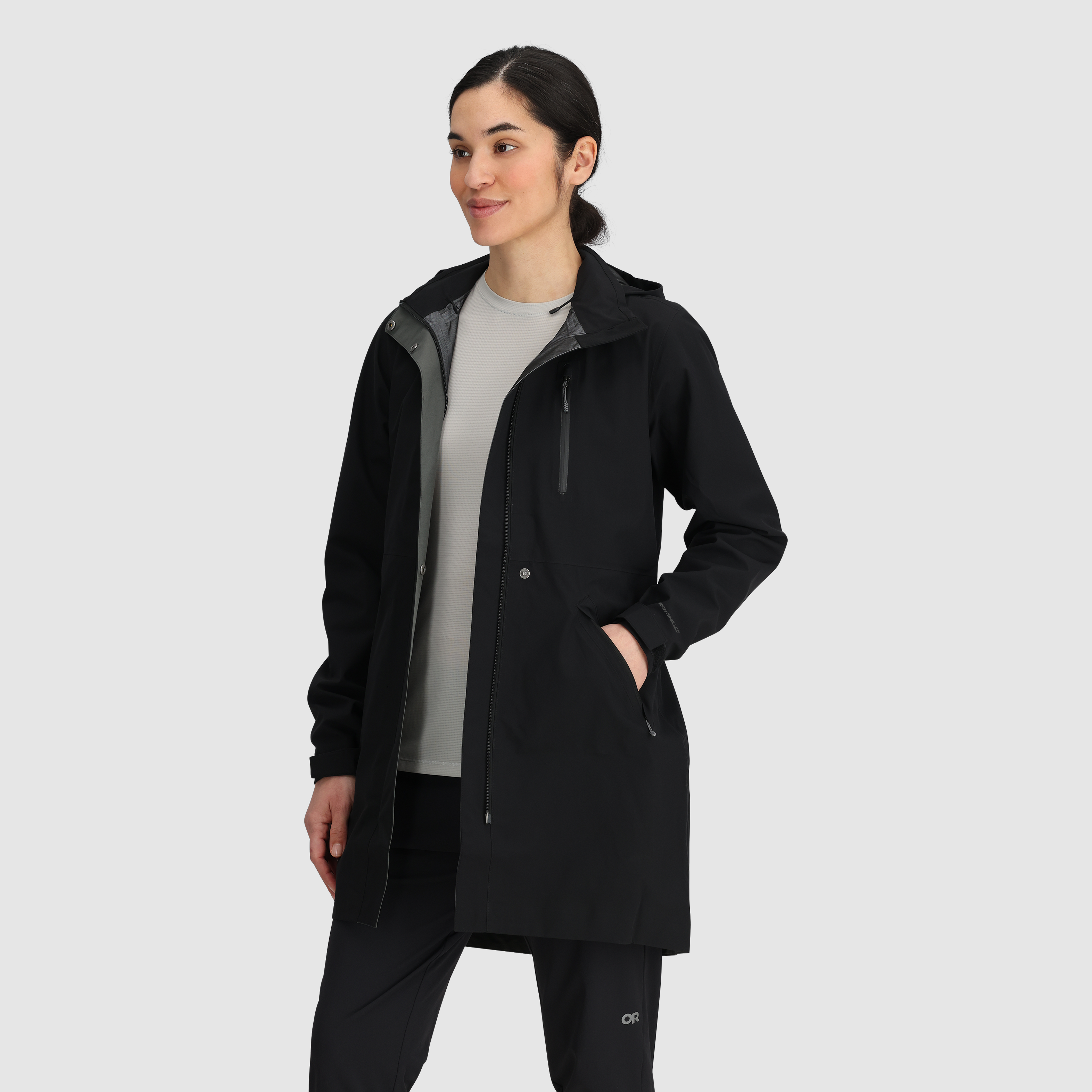 Waterproof Women's Trench Coat for Travel & Hiking | Aspire 3L