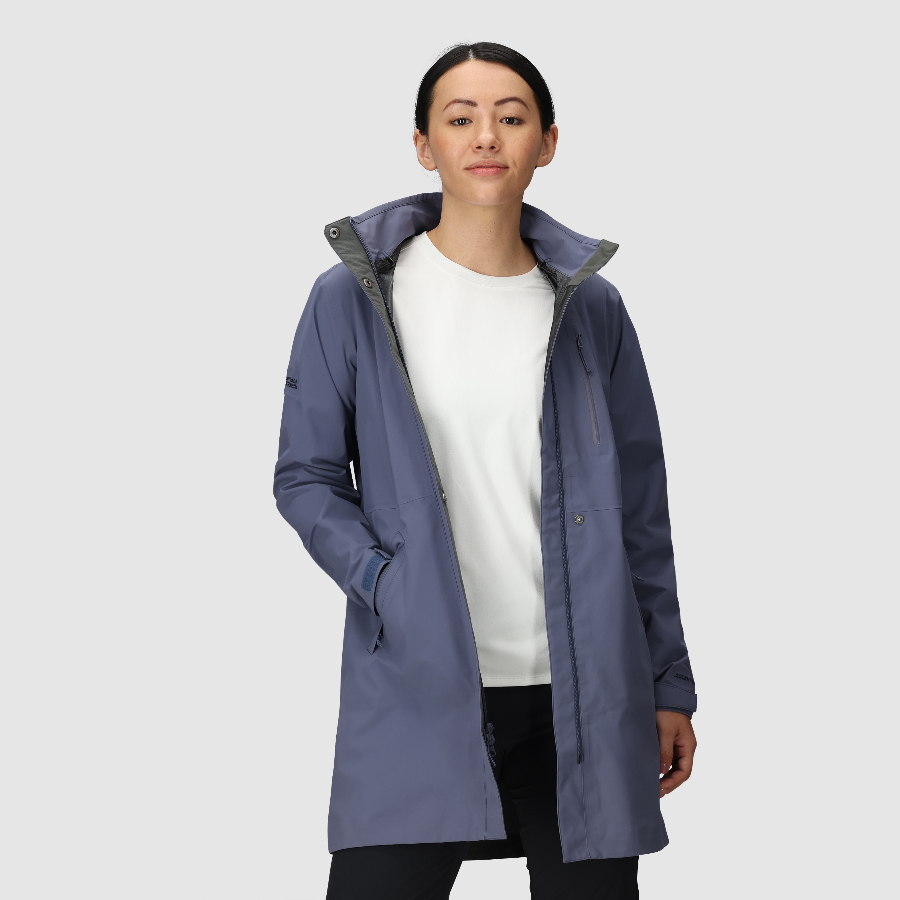 Waterproof Women's Trench Coat for Travel & Hiking | Aspire 3L