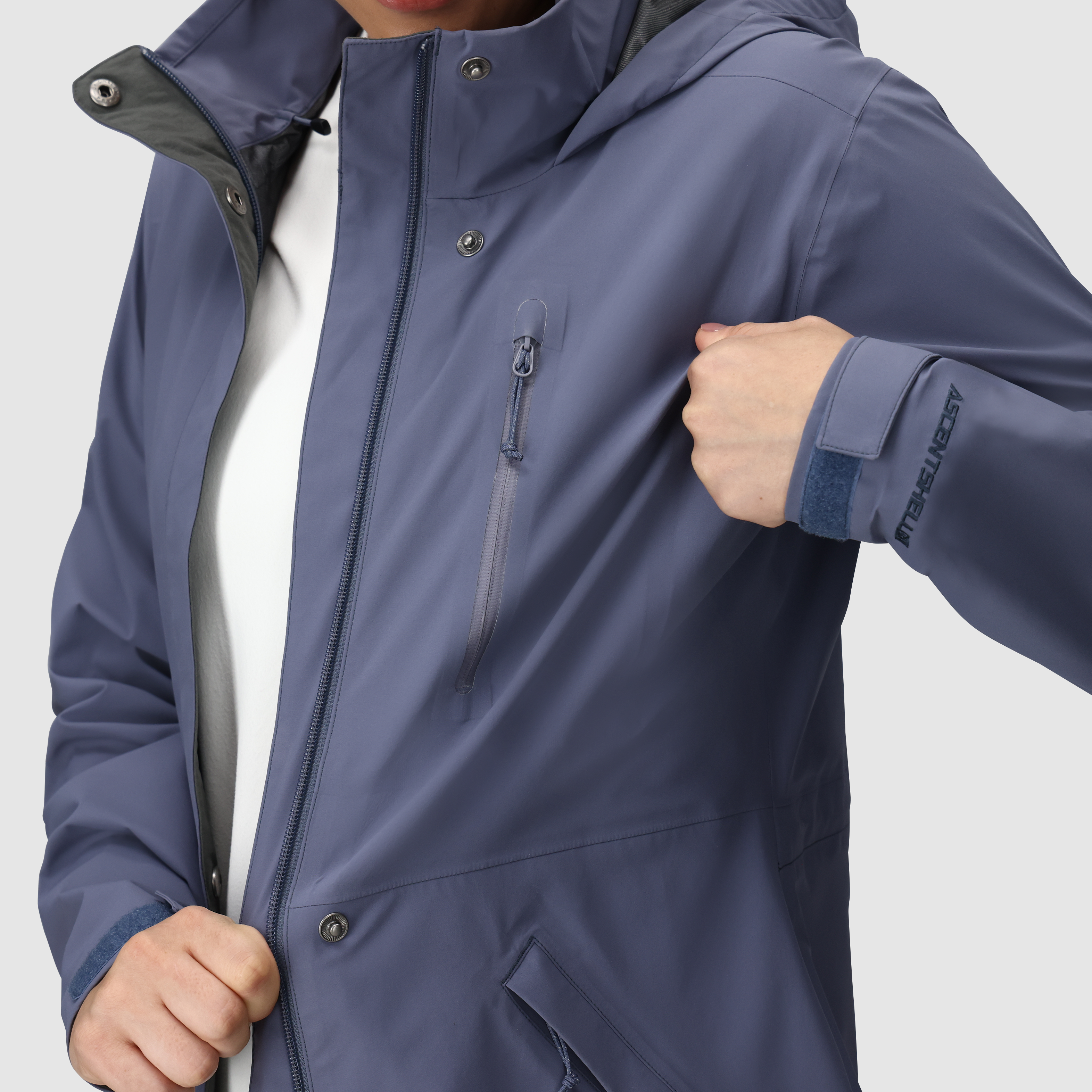 Waterproof Women's Trench Coat for Travel & Hiking | Aspire 3L