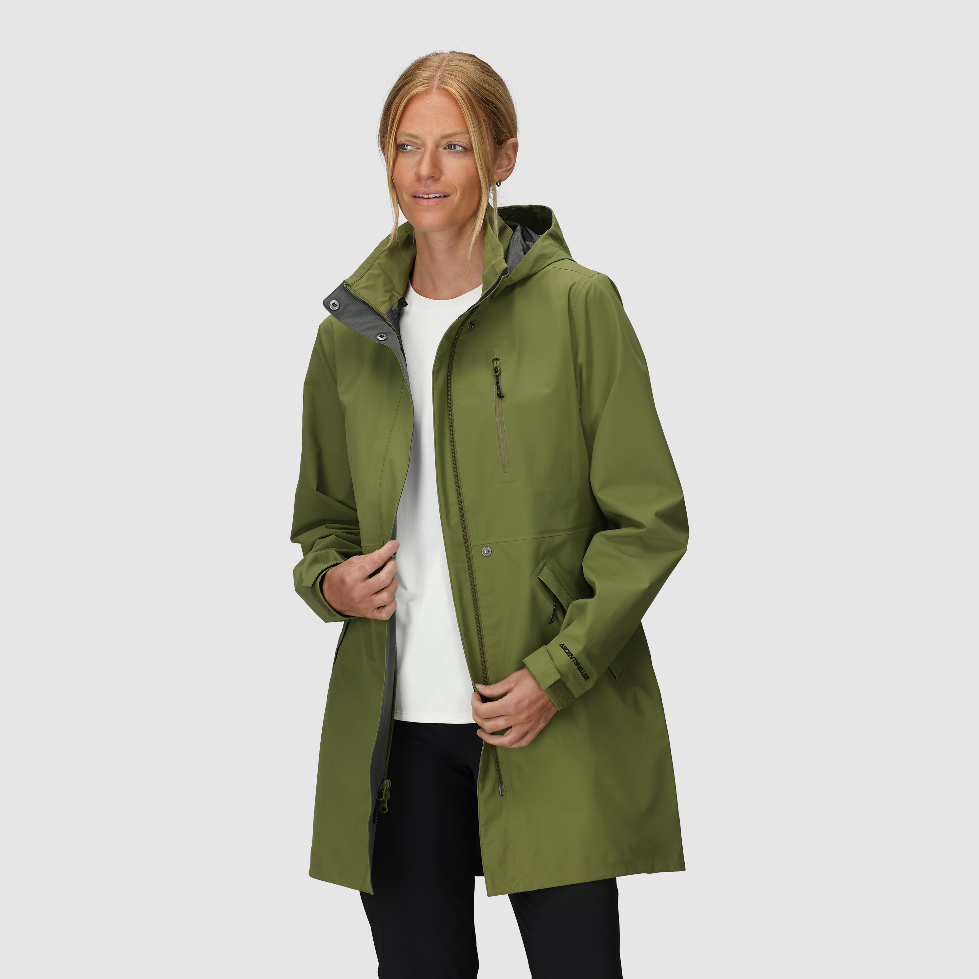 Waterproof Women's Trench Coat for Travel & Hiking | Aspire 3L