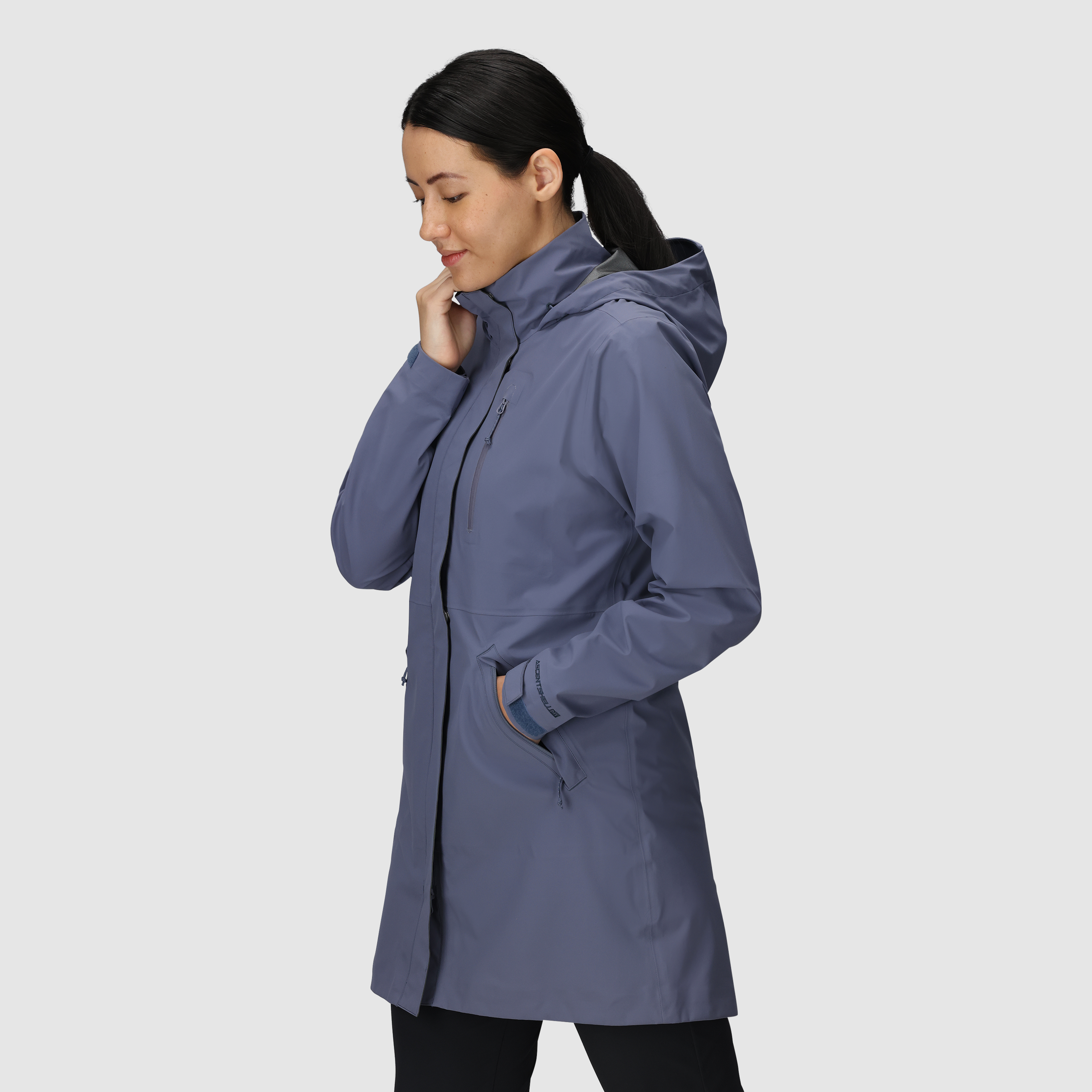Waterproof Women's Trench Coat for Travel & Hiking | Aspire 3L