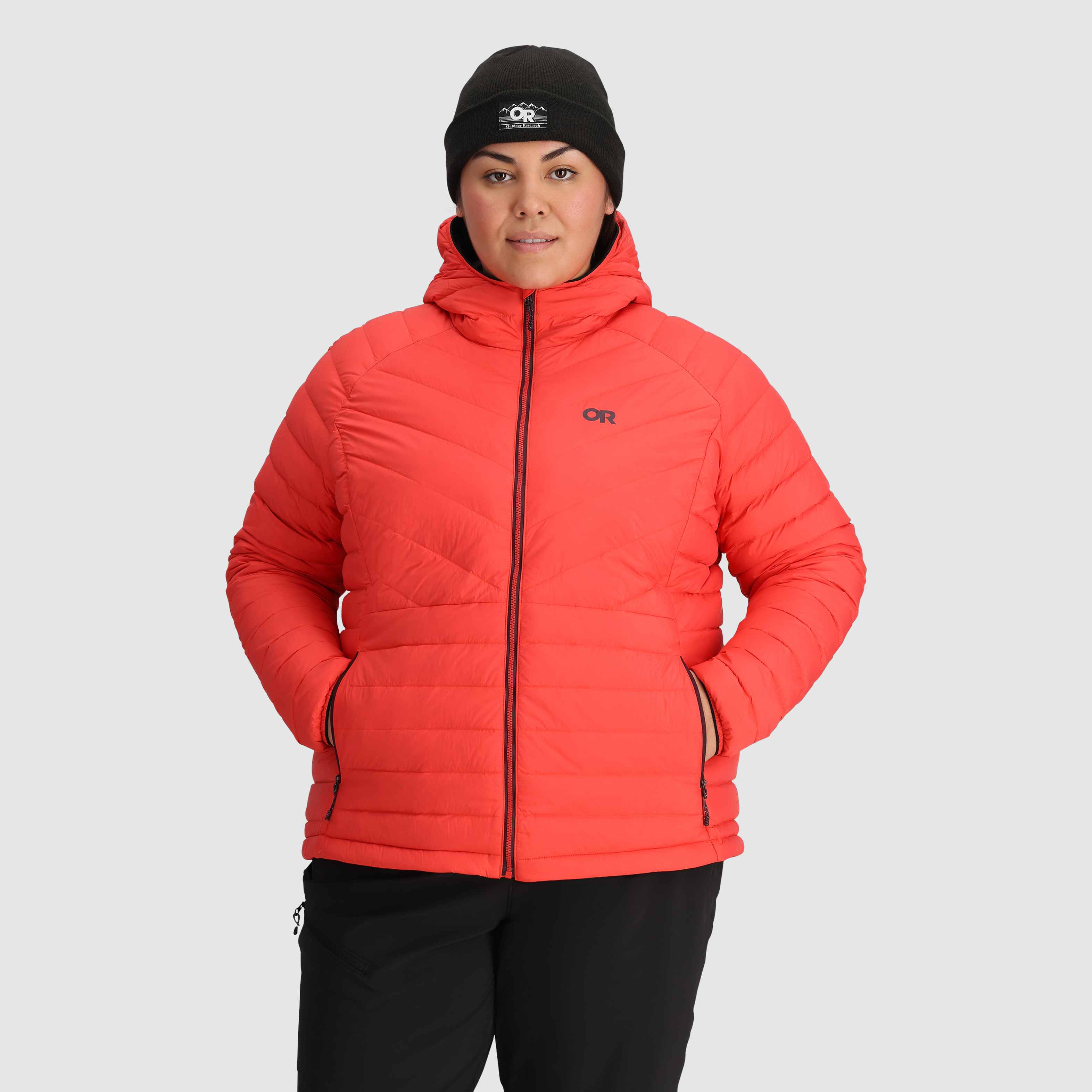 Women's 800+ Fill Power Down Hoodie for Hiking & Cold Weather | Transcendent Plus