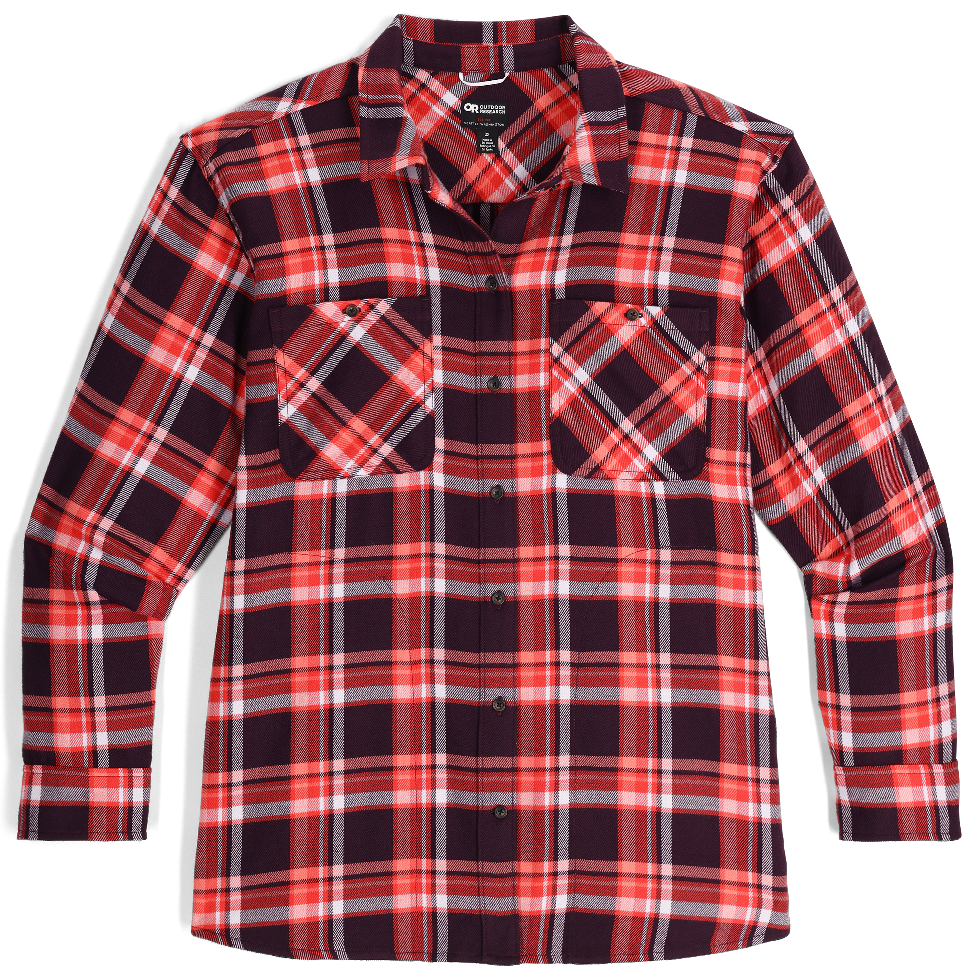 Women's UPF 50+ Flannel Shirt for Outdoor Adventures | Feedback