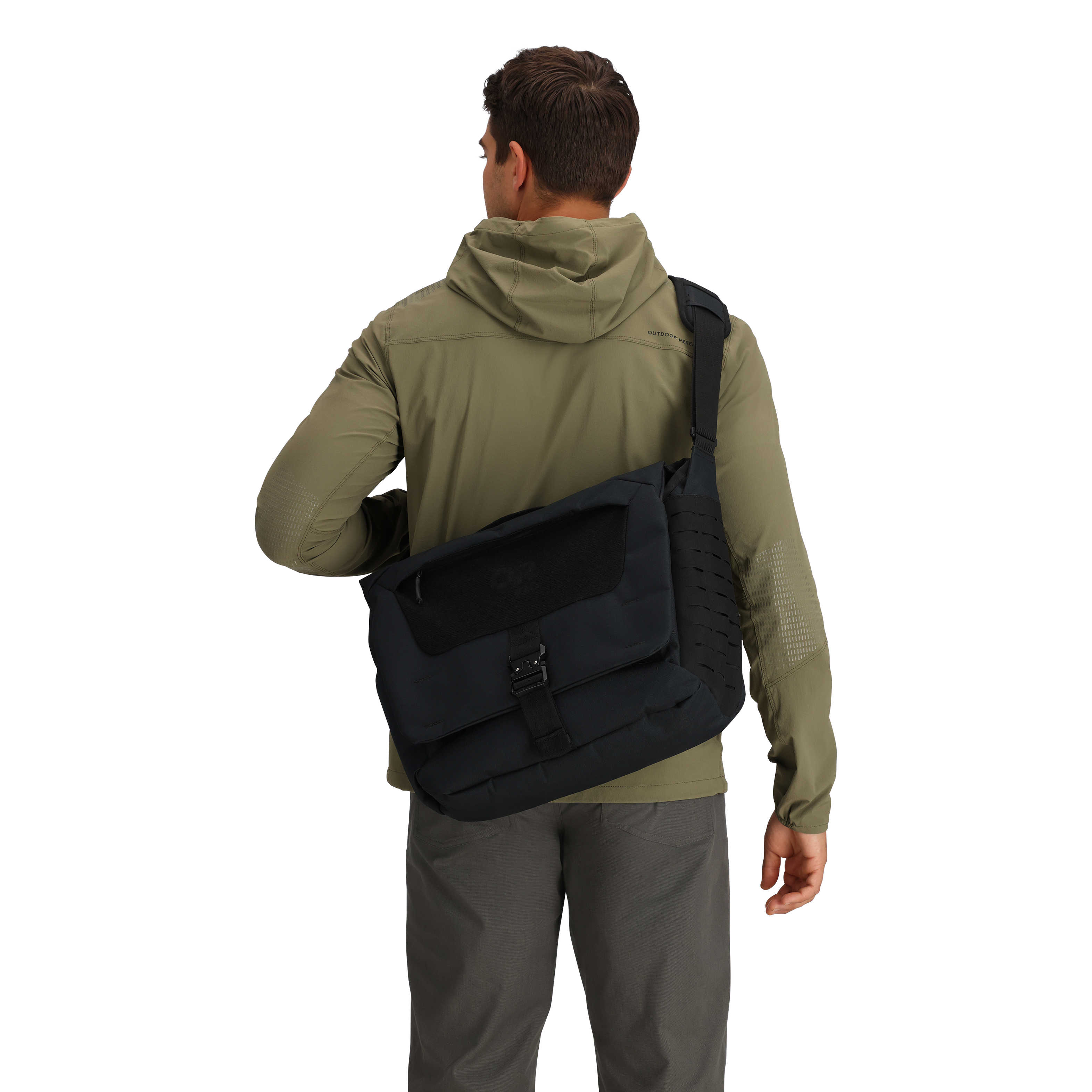 Tactical Messenger Bag with Laptop Compartment & MOLLE Webbing | Deploy