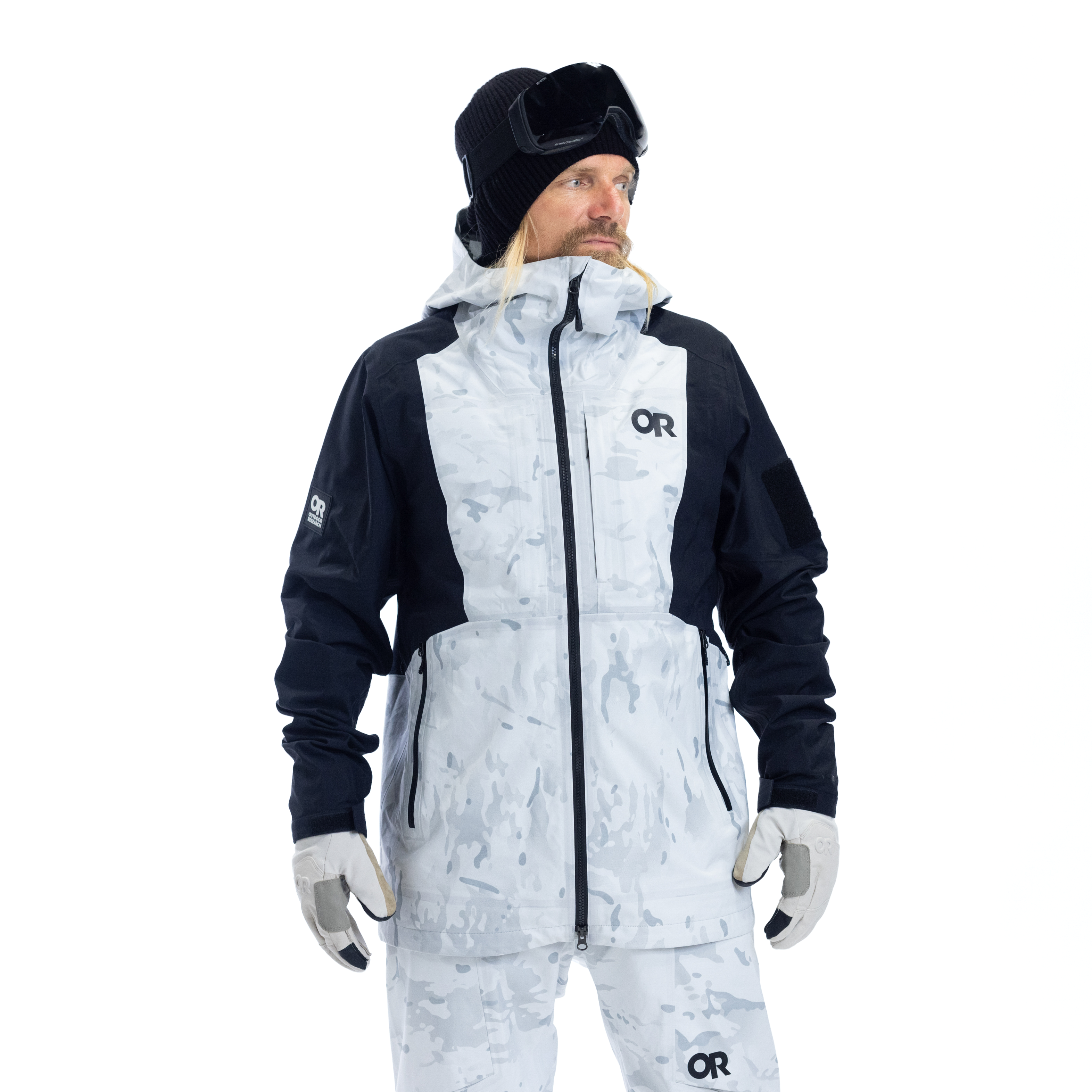 Waterproof Ski Jacket with Breathable Ascentshell™ | OR x Mark Abma