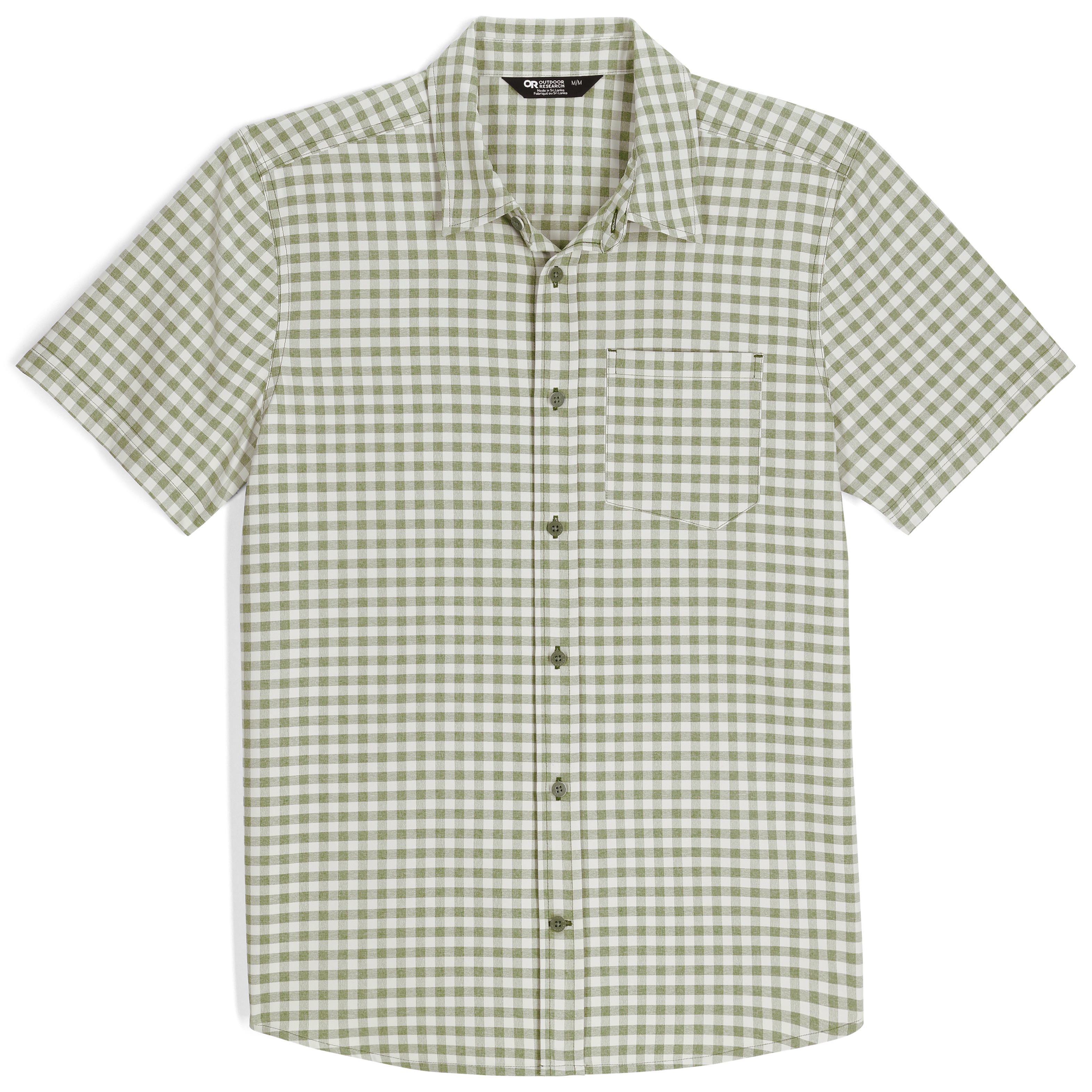 Men's Recycled Polyester Short Sleeve Shirt for Outdoor Activities | Blackbird