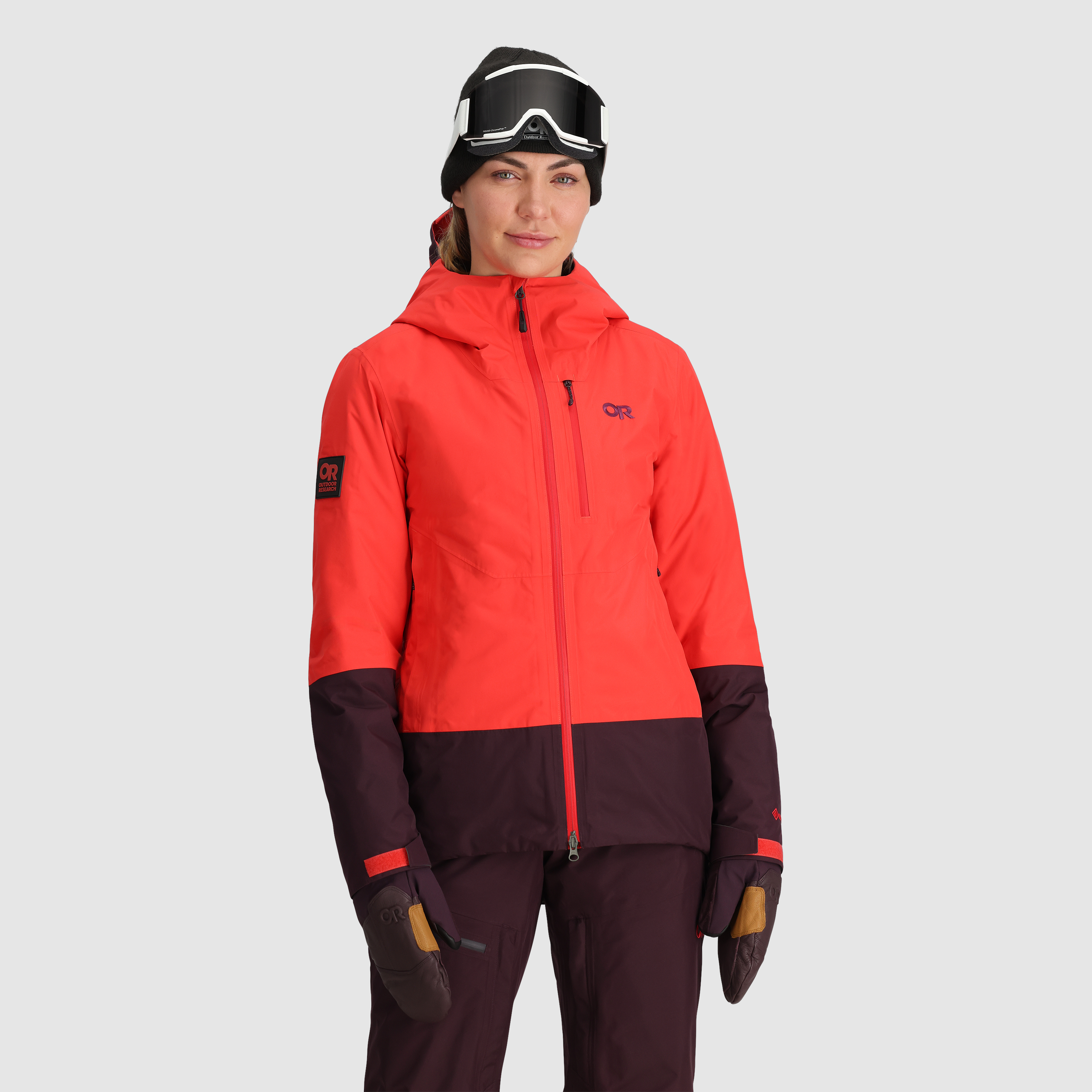 Women's Waterproof GORE-TEX Ski Jacket with Insulation | Tungsten II