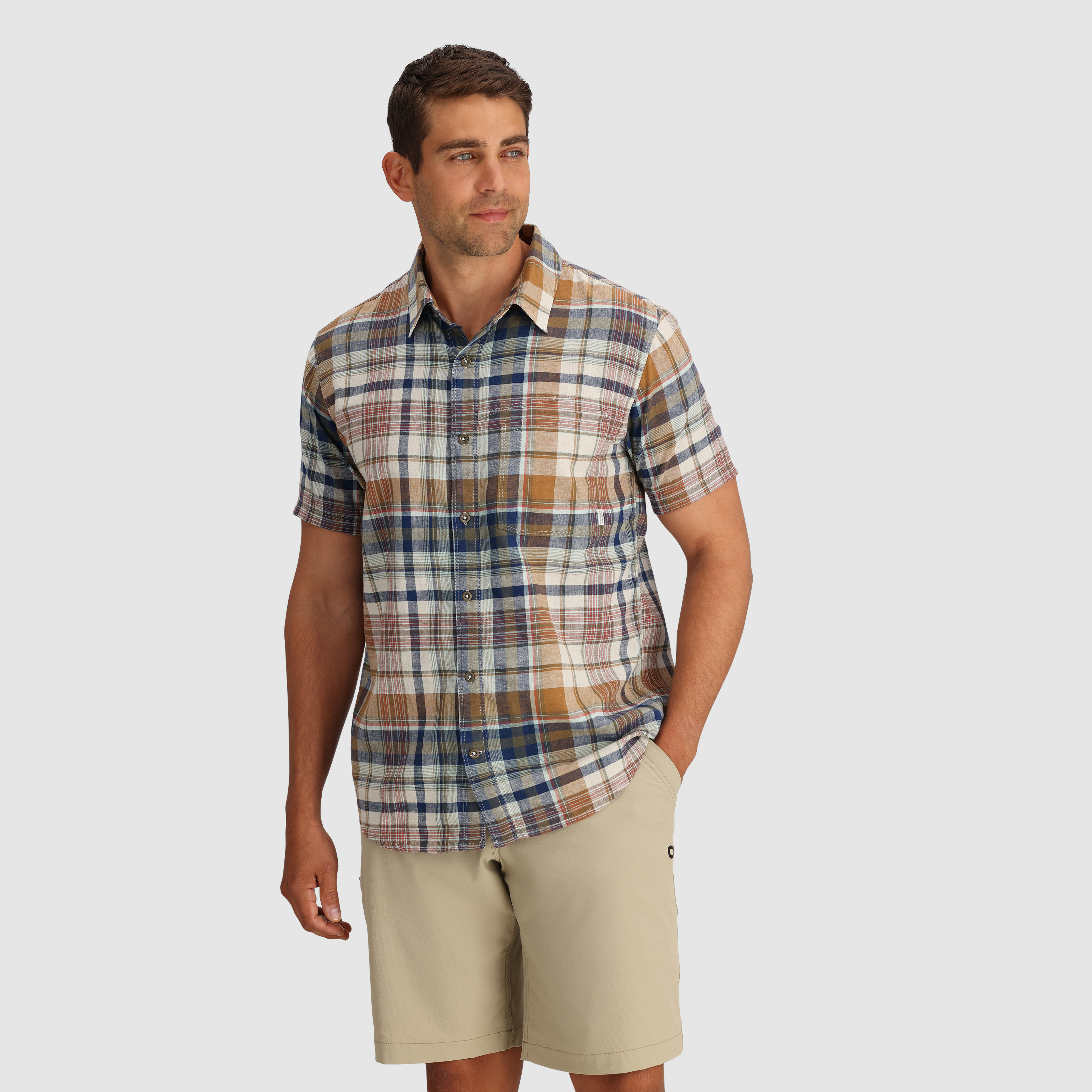 Men's Organic Cotton Hemp Plaid Shirt | Weisse