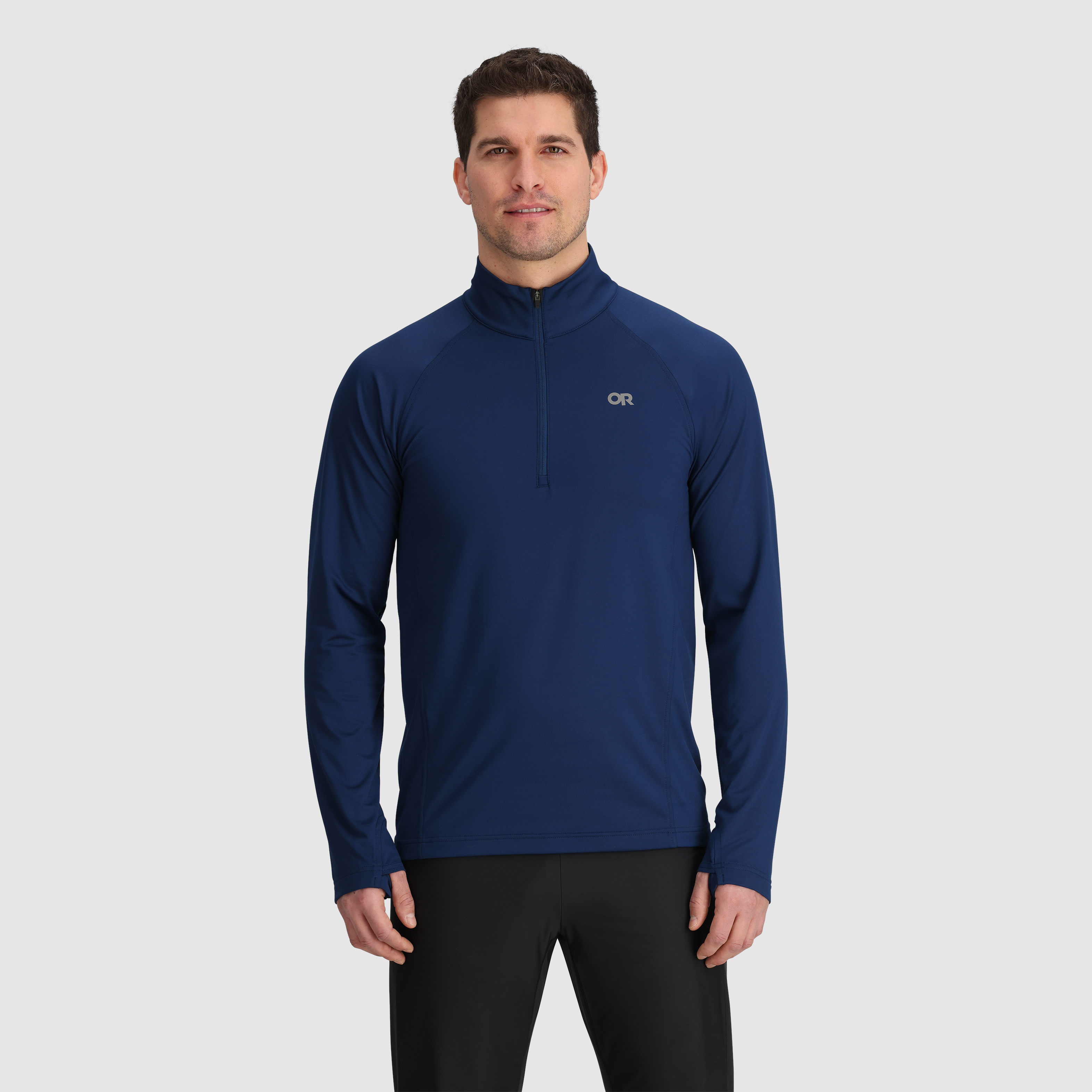 Men's Thermo-Regulating Quarter Zip for Active Wear | Baritone