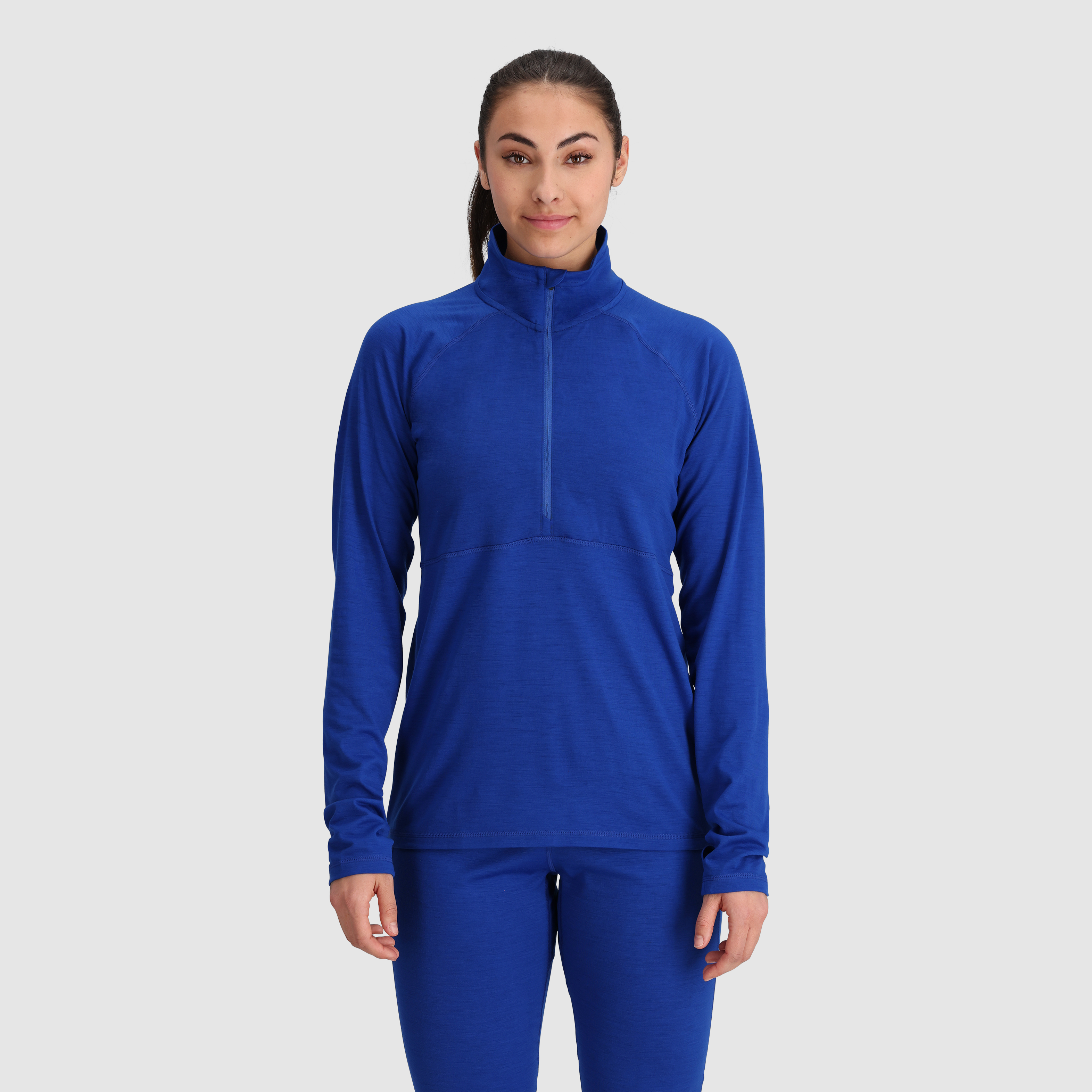 Women's Merino Wool Base Layer Half Zip | Alpine Onset 150