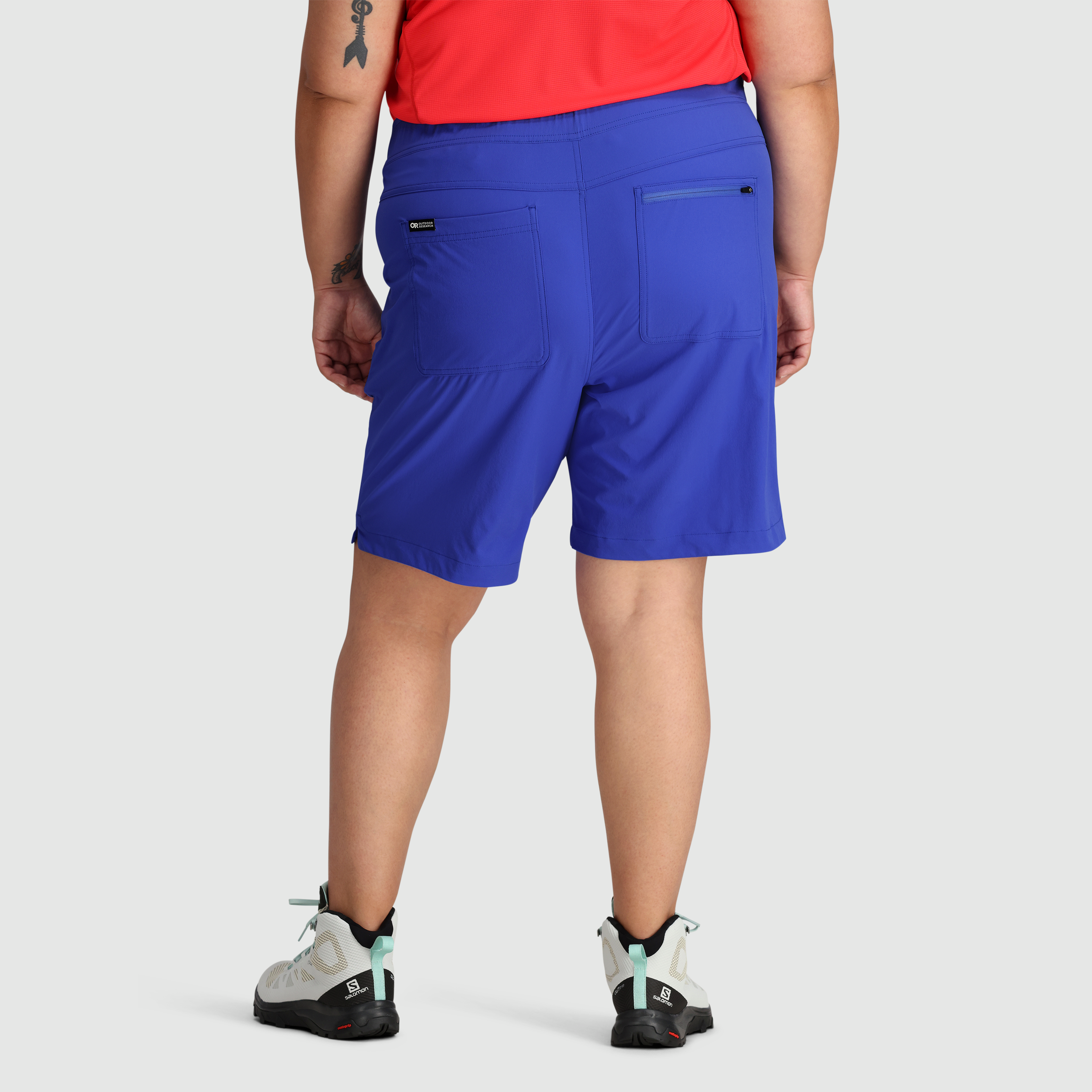 Women's Breathable Hiking Shorts with Pockets | Ferrosi Plus Size