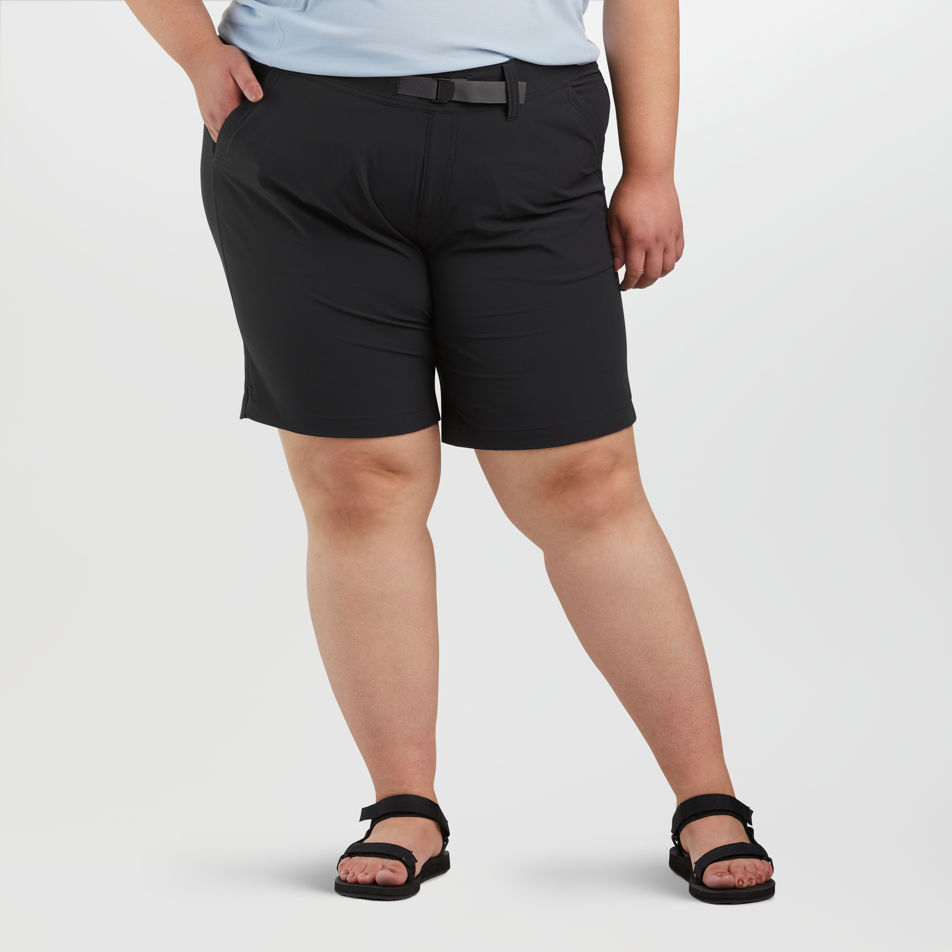 Women's Breathable Hiking Shorts with Pockets | Ferrosi Plus Size