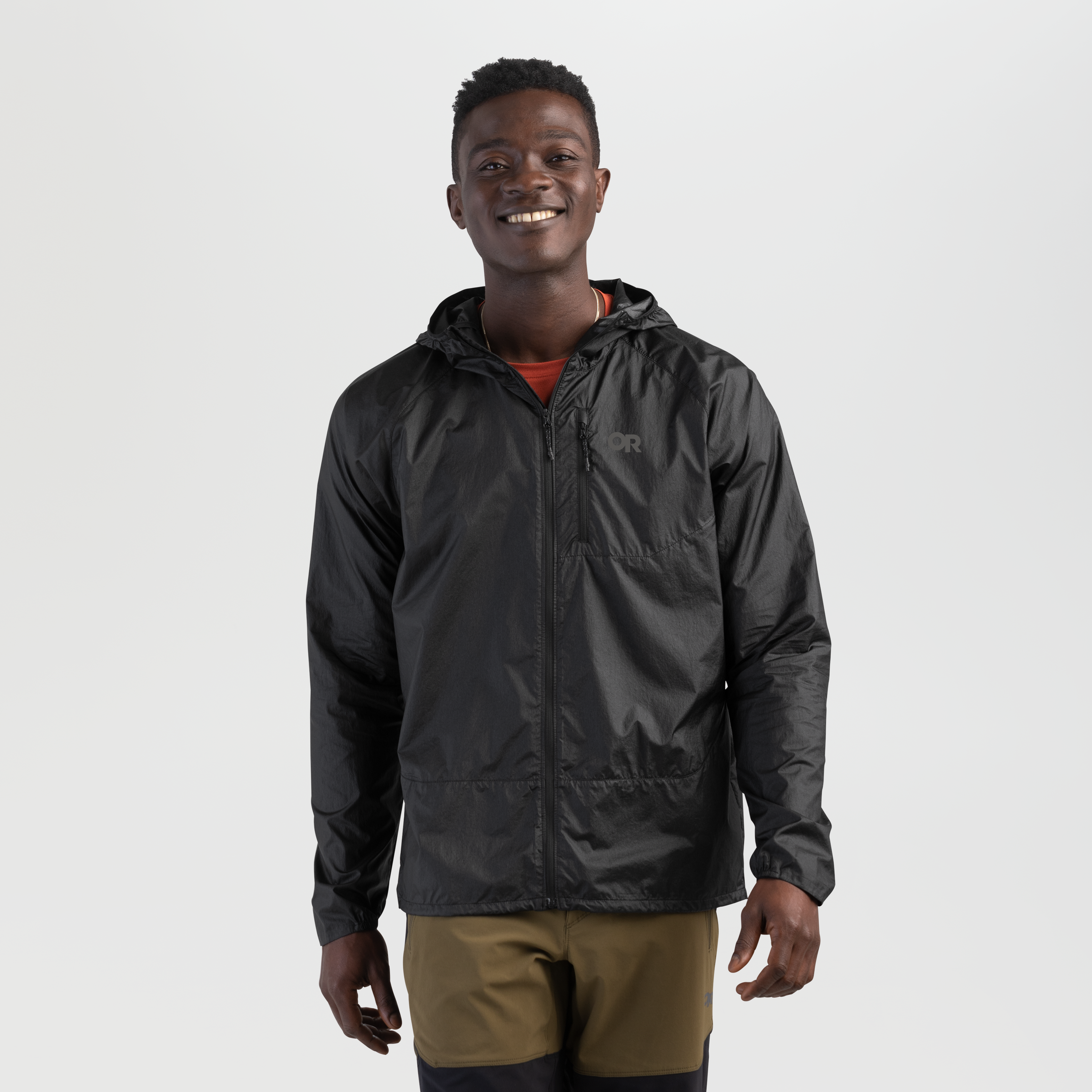 Men's Windproof Hoodie for Hiking & Running | Helium Wind
