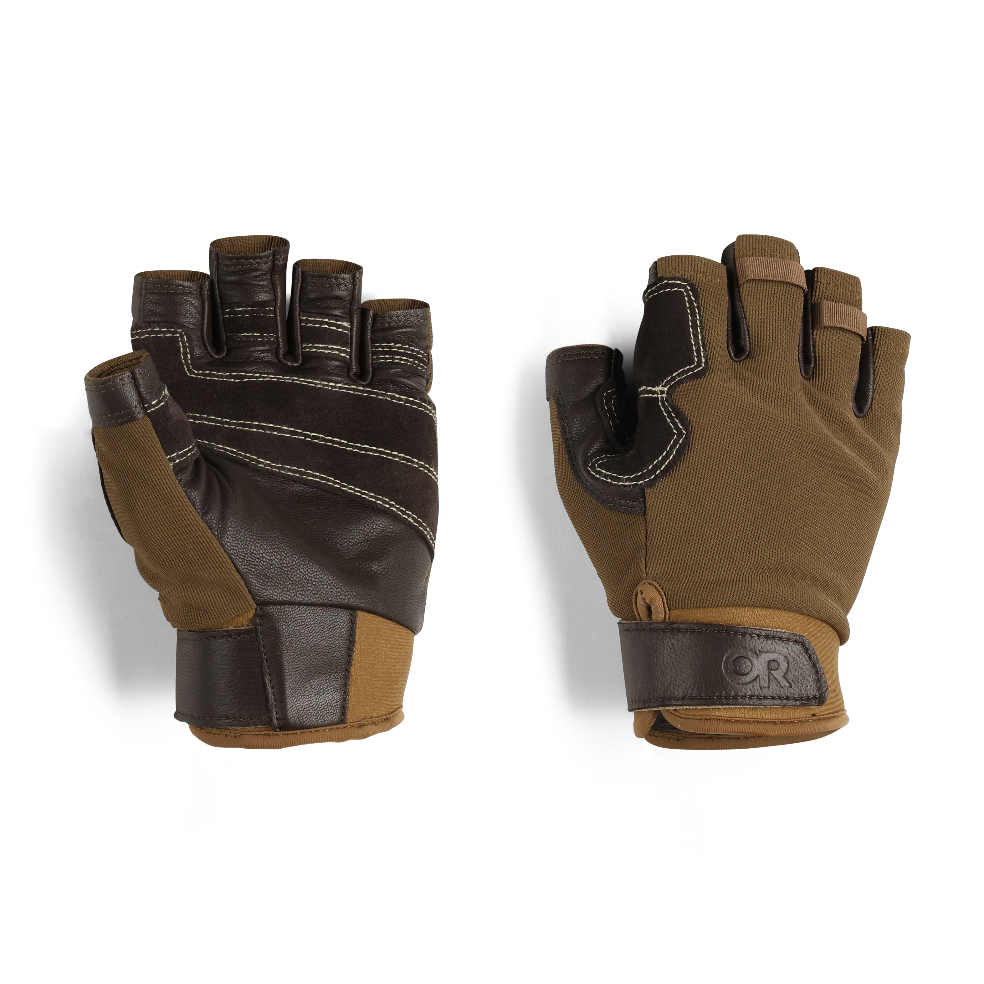 Fingerless Climbing Gloves for Belaying & Rappelling | Fossil Rock II