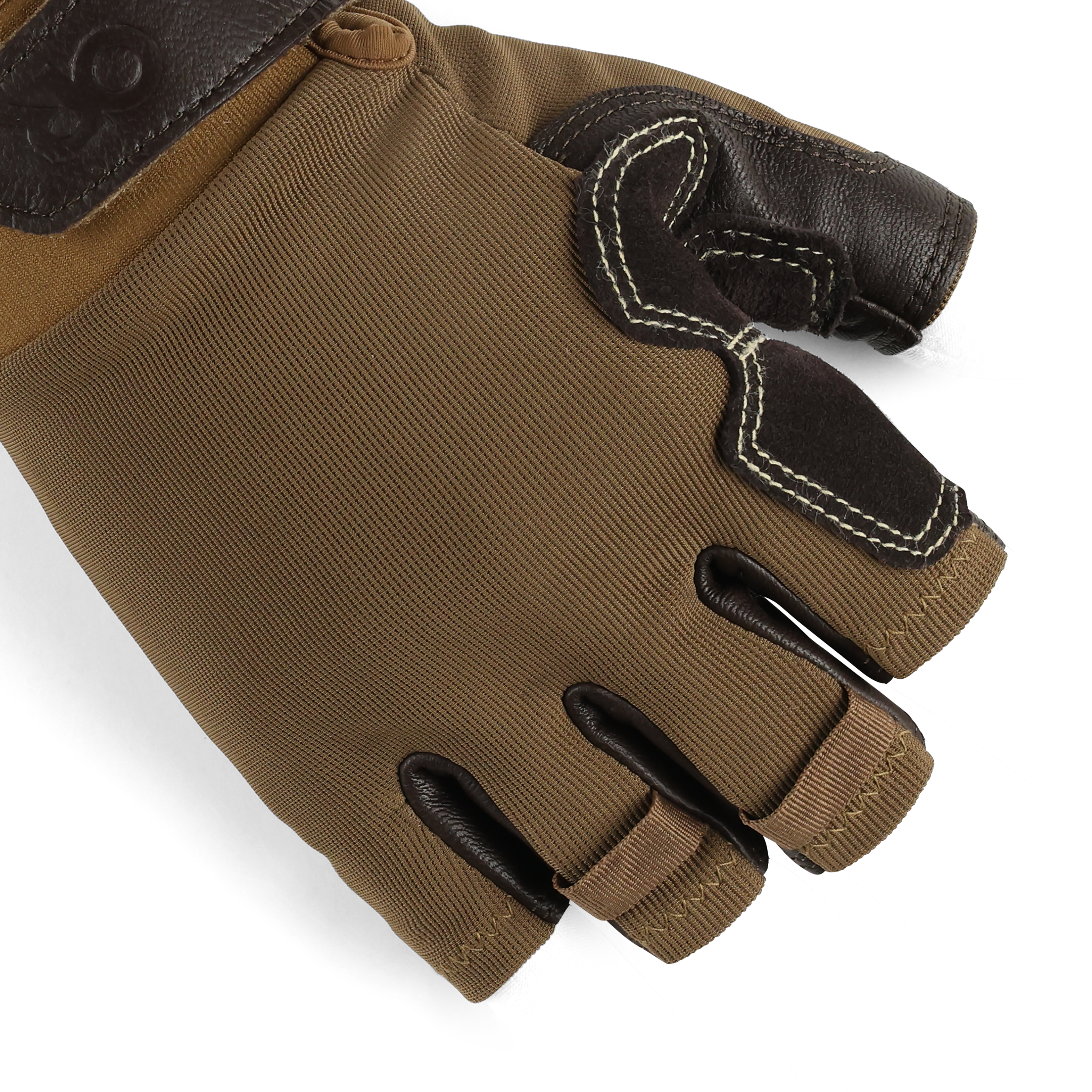 Fingerless Climbing Gloves for Belaying & Rappelling | Fossil Rock II