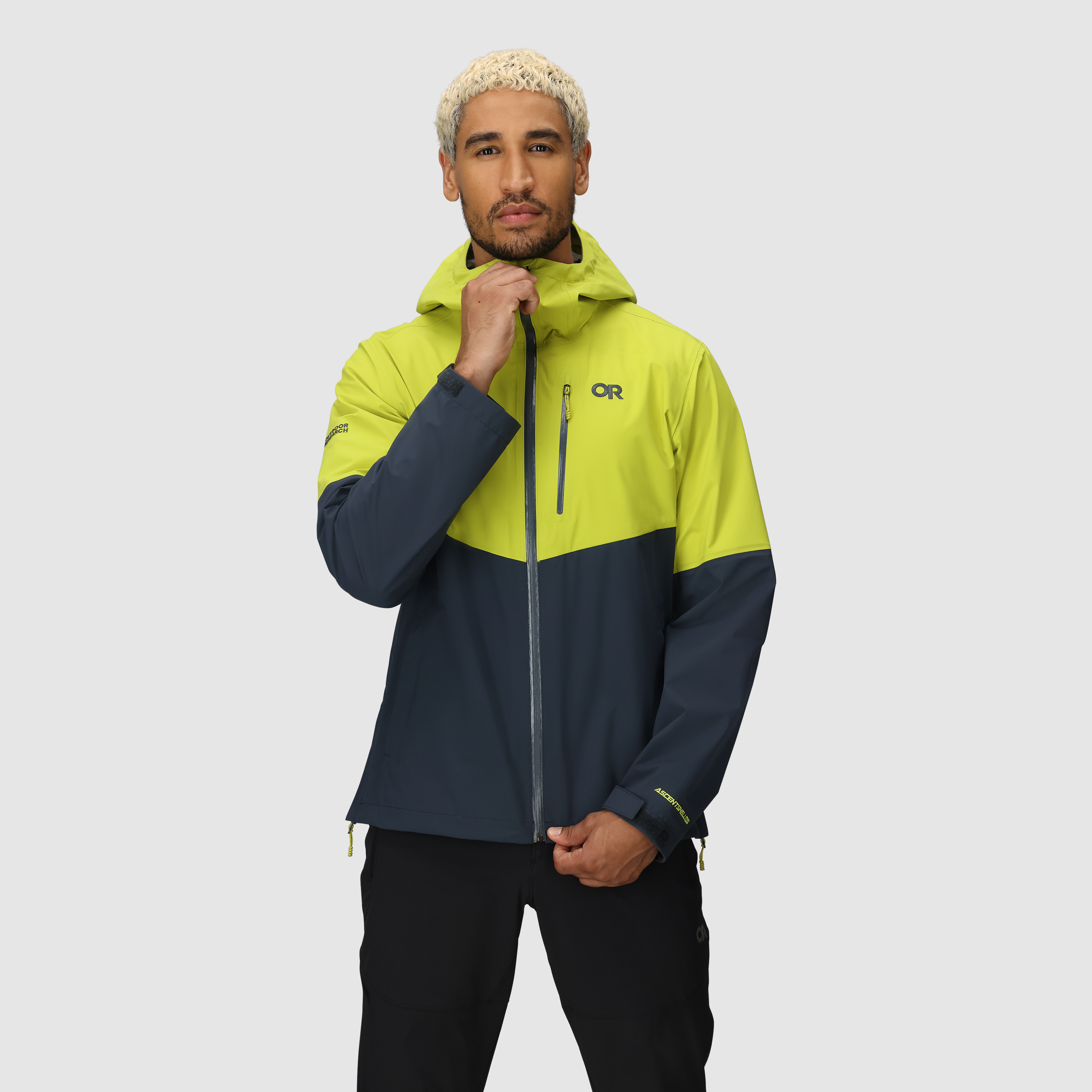 Men's Waterproof 3L Rain Jacket for Hiking & Cycling | Foray