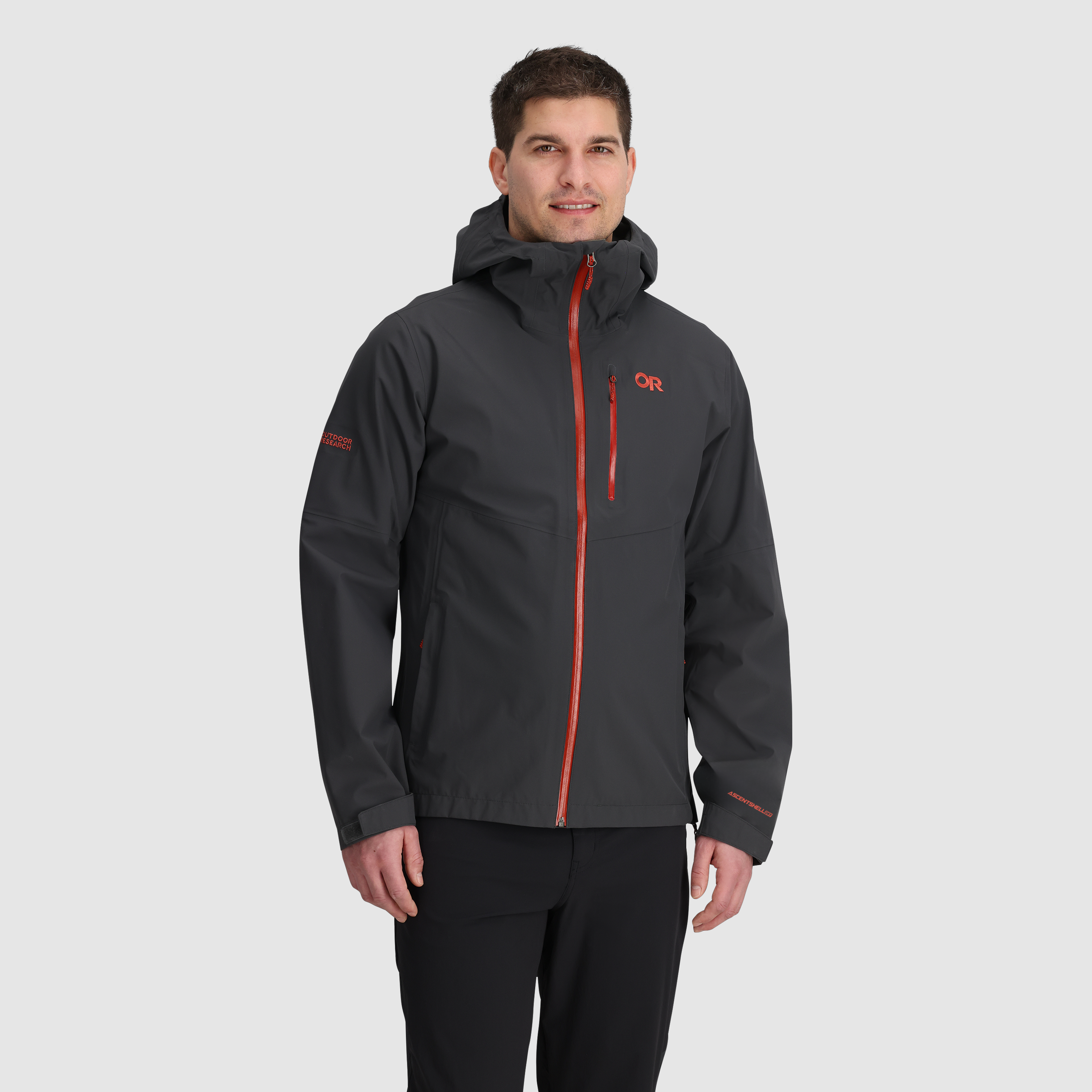 Men's Waterproof 3L Rain Jacket for Hiking & Cycling | Foray