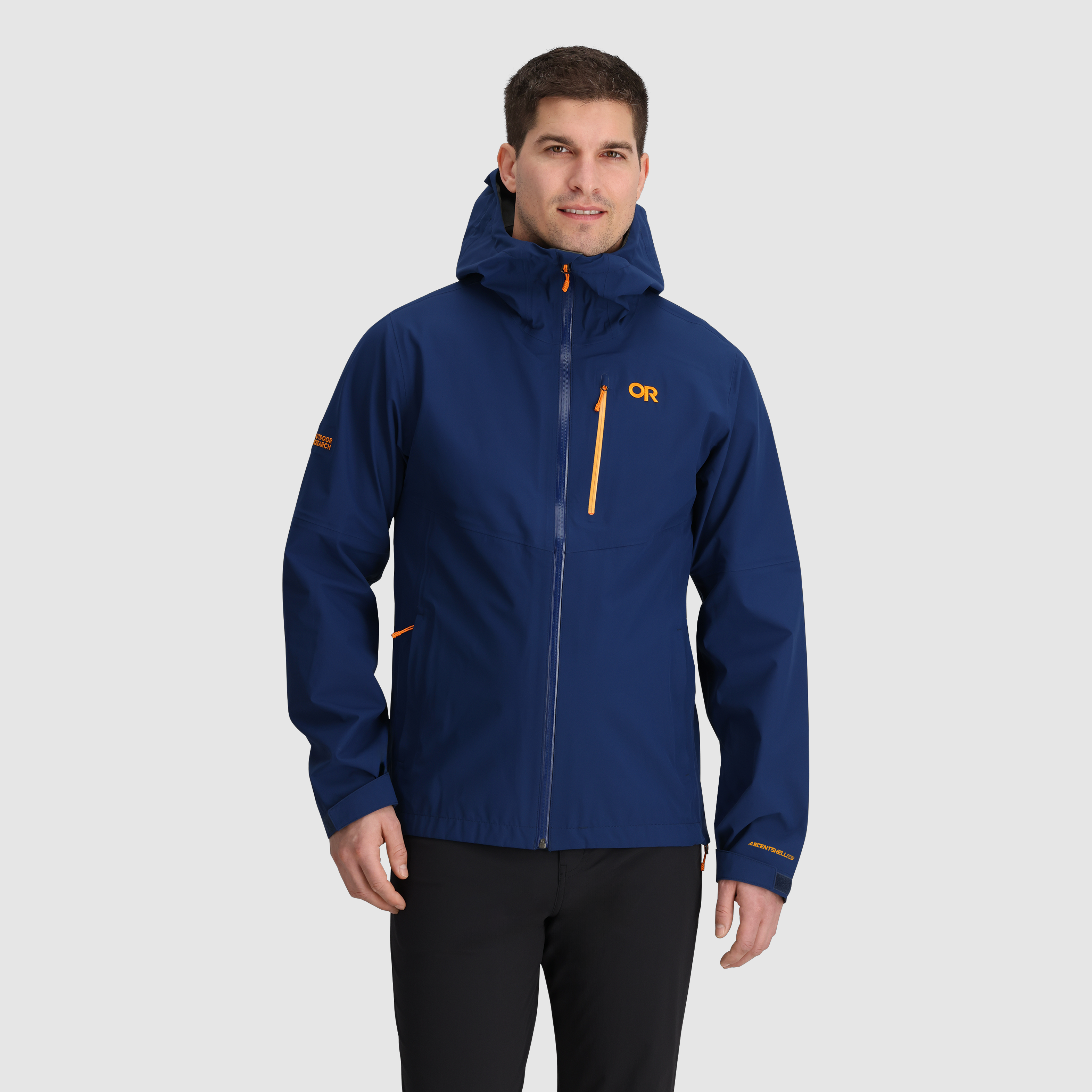 Men's Waterproof 3L Rain Jacket for Hiking & Cycling | Foray