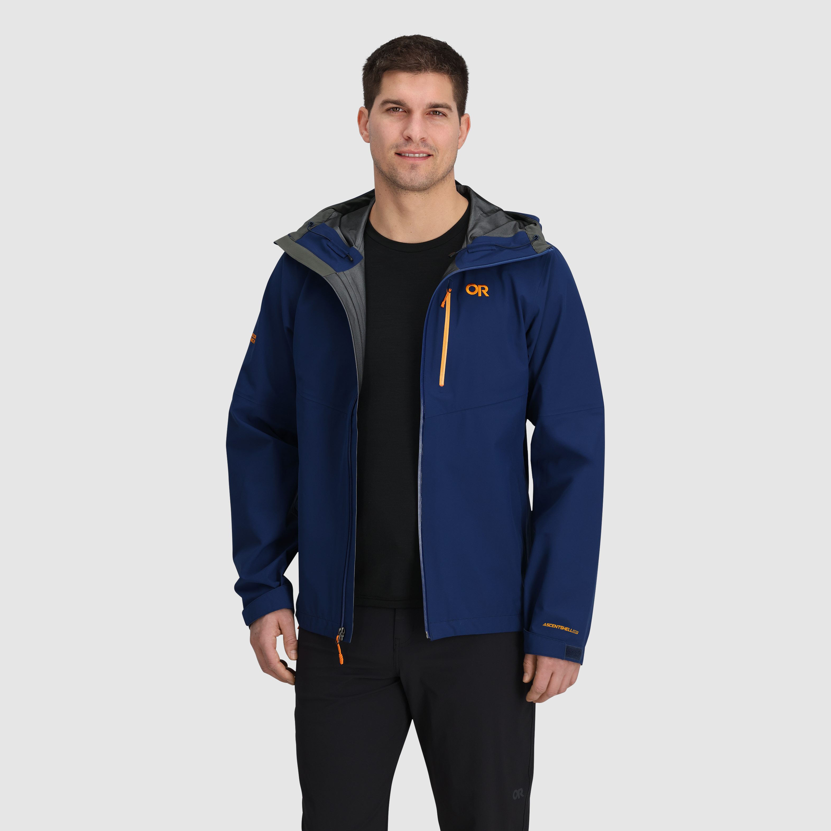 Men's Waterproof 3L Rain Jacket for Hiking & Cycling | Foray