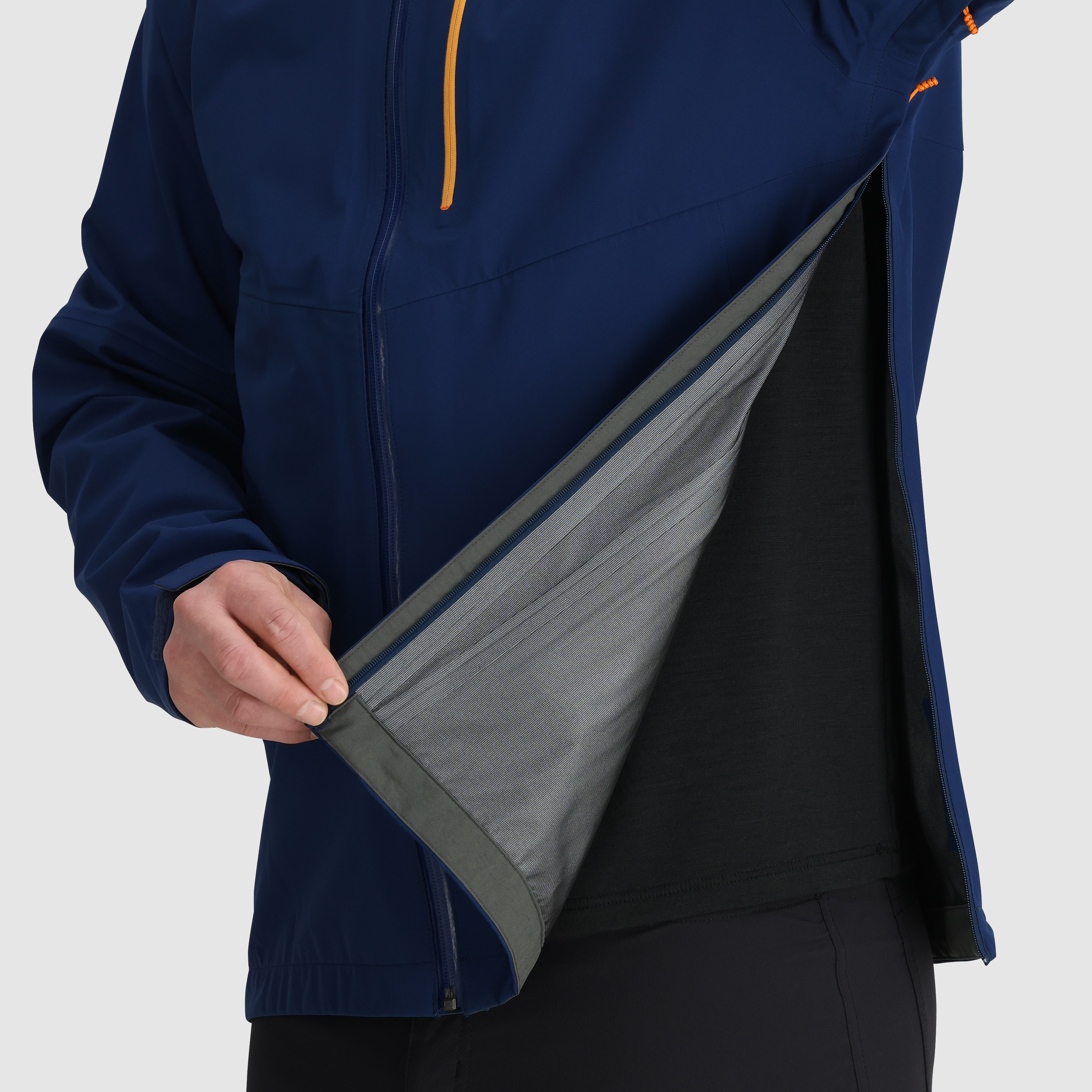 Men's Waterproof 3L Rain Jacket for Hiking & Cycling | Foray