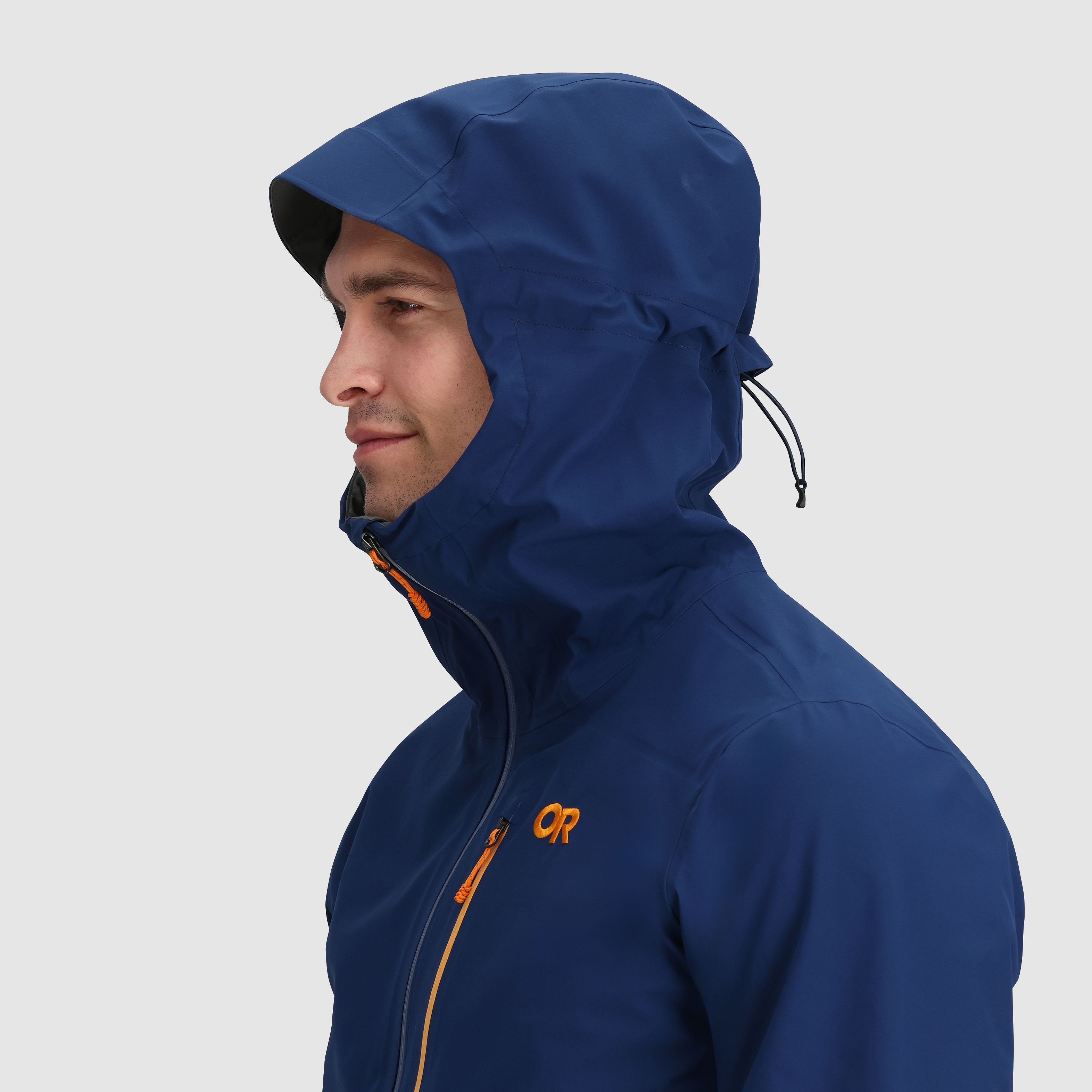 Men's Waterproof 3L Rain Jacket for Hiking & Cycling | Foray