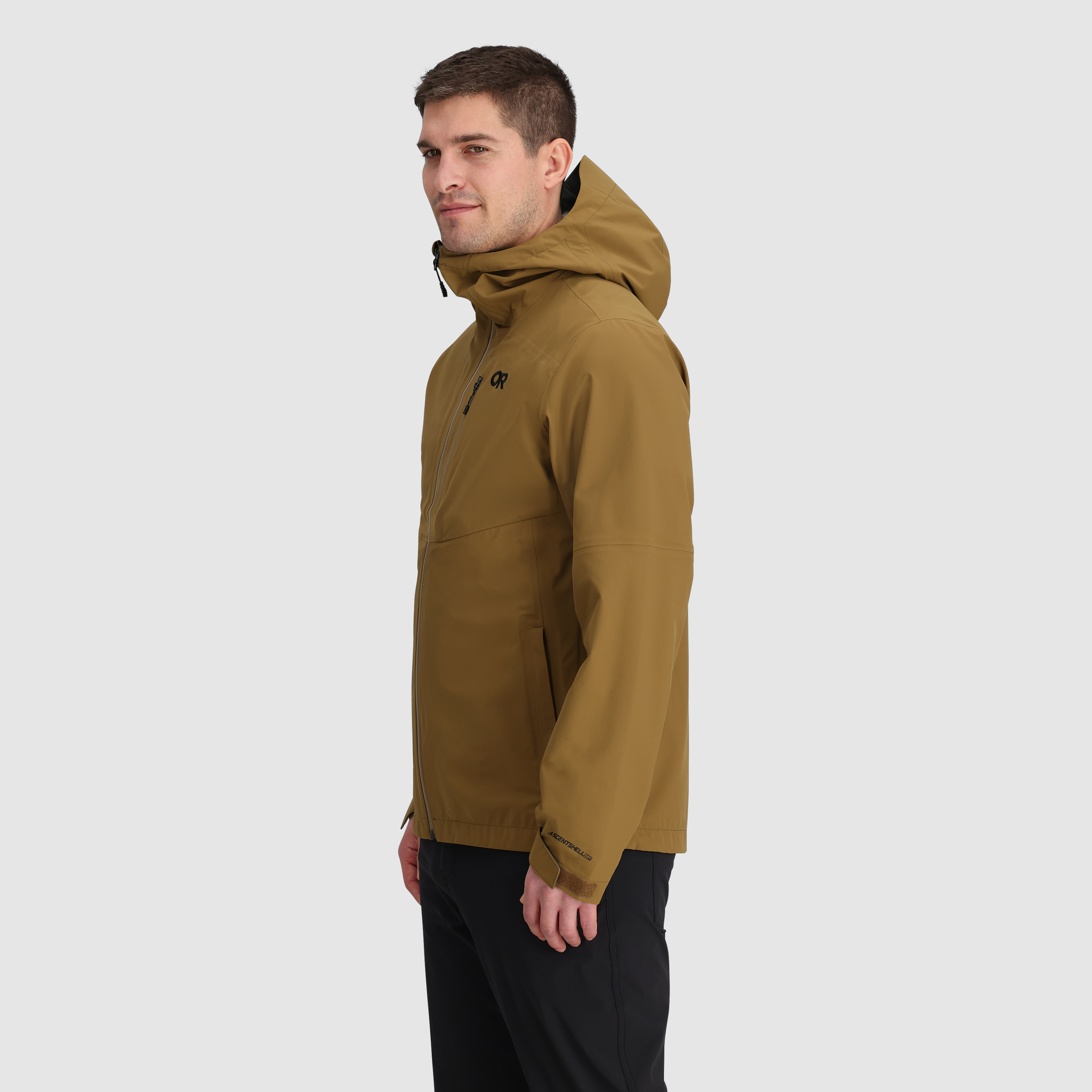 Men's Waterproof 3L Rain Jacket for Hiking & Cycling | Foray