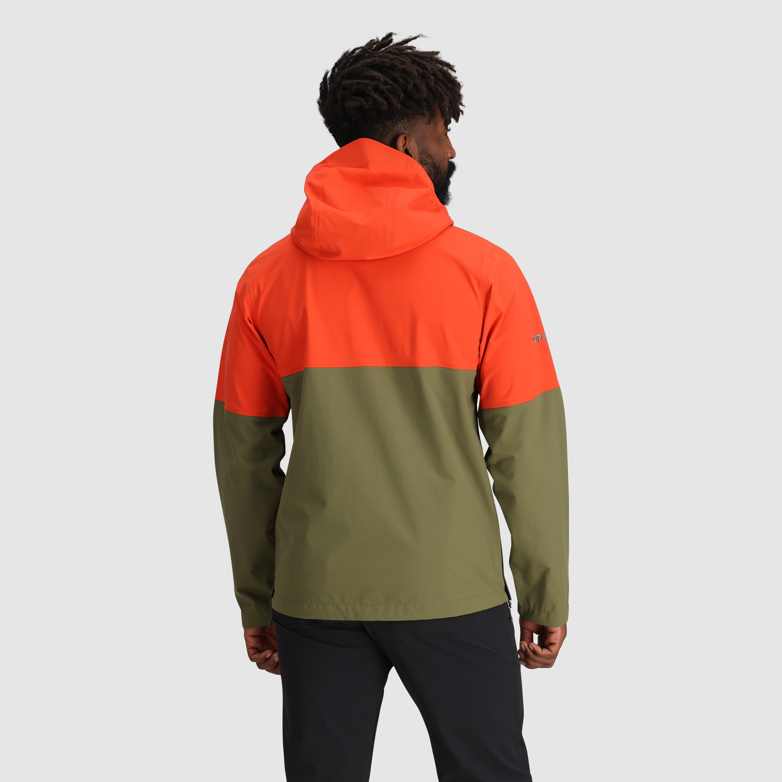 Men's Waterproof 3L Rain Jacket for Hiking & Cycling | Foray