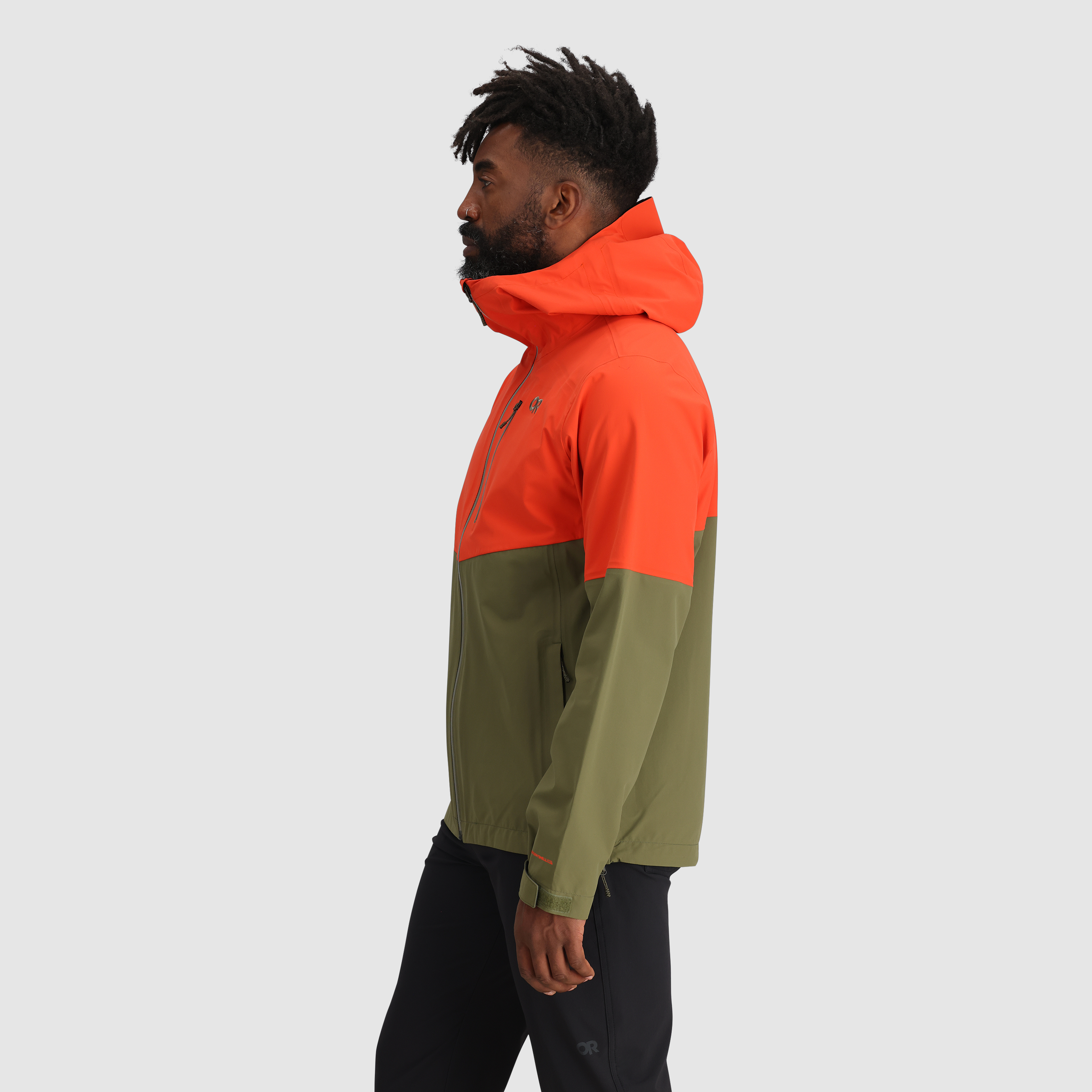 Men's Waterproof 3L Rain Jacket for Hiking & Cycling | Foray