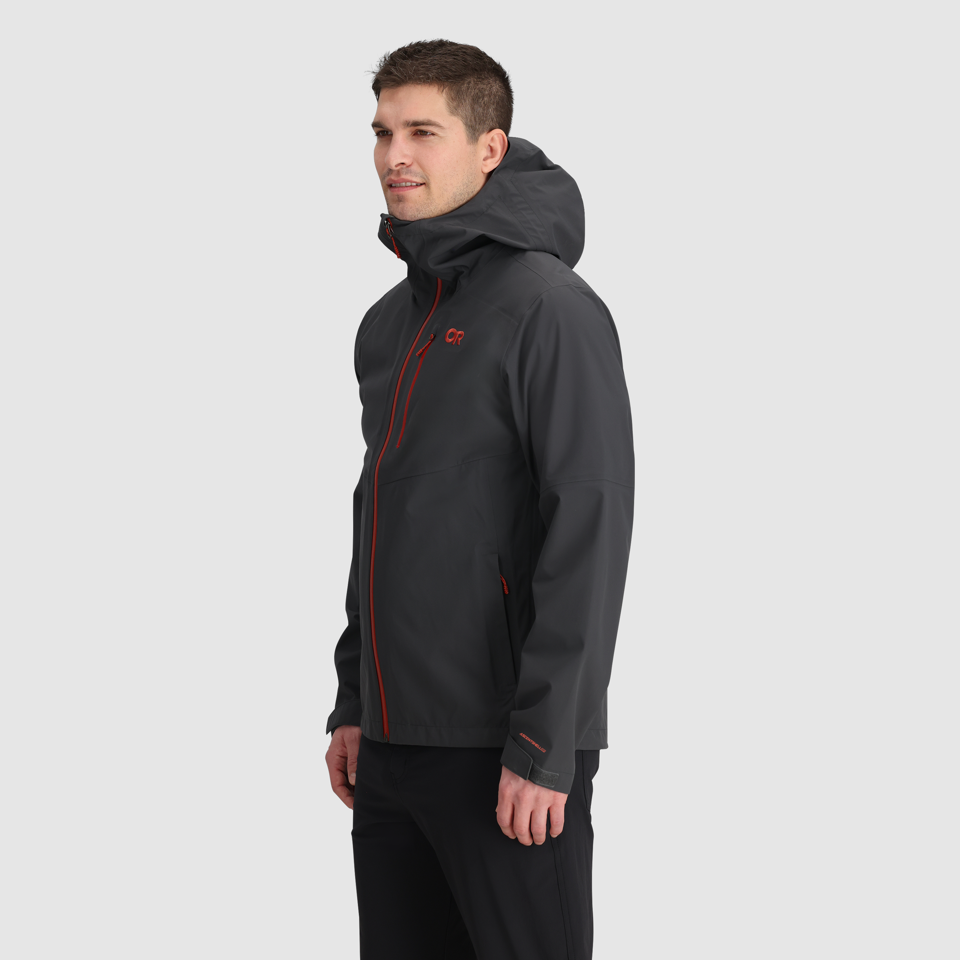 Men's Waterproof 3L Rain Jacket for Hiking & Cycling | Foray