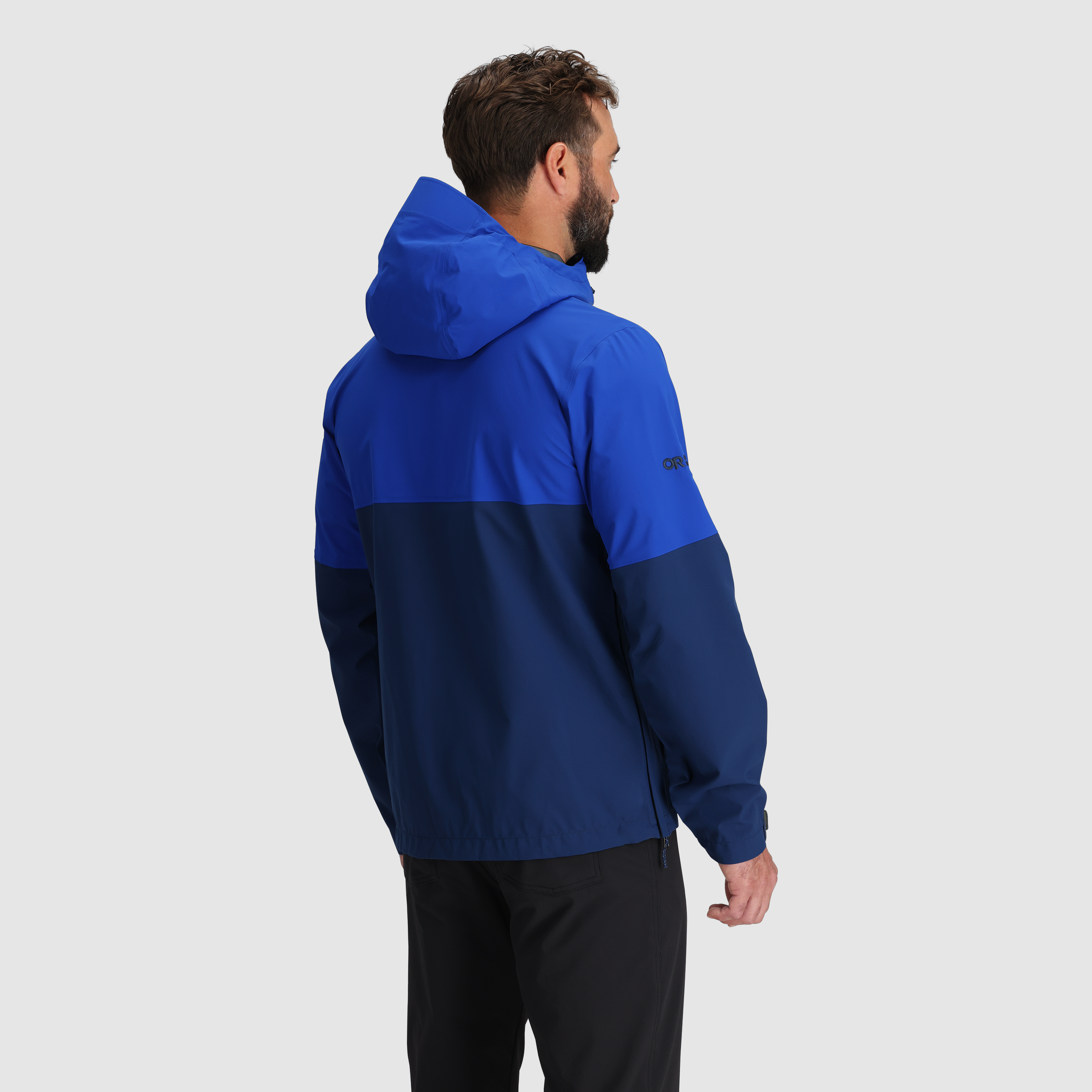 Men's Waterproof 3L Rain Jacket for Hiking & Cycling | Foray