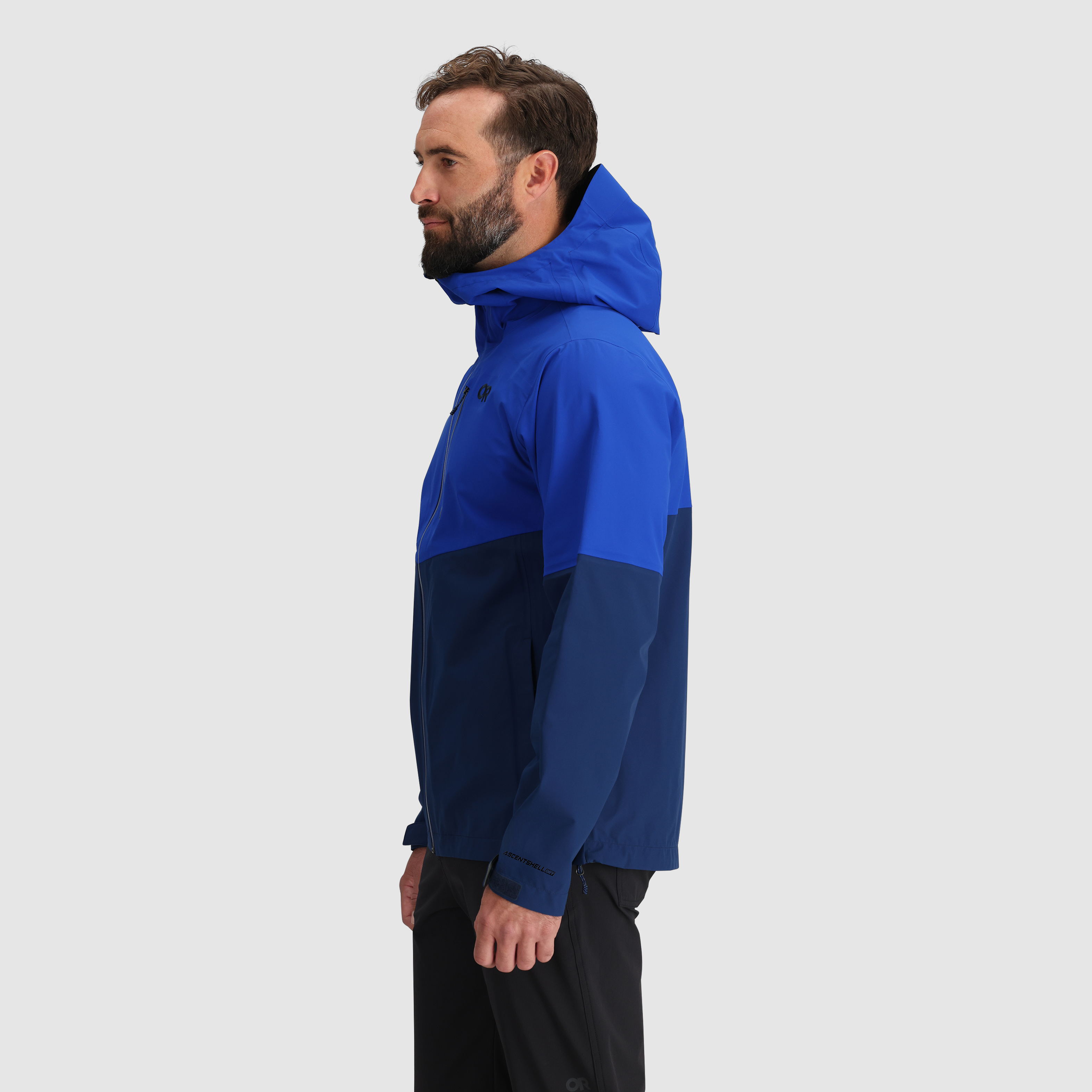 Men's Waterproof 3L Rain Jacket for Hiking & Cycling | Foray