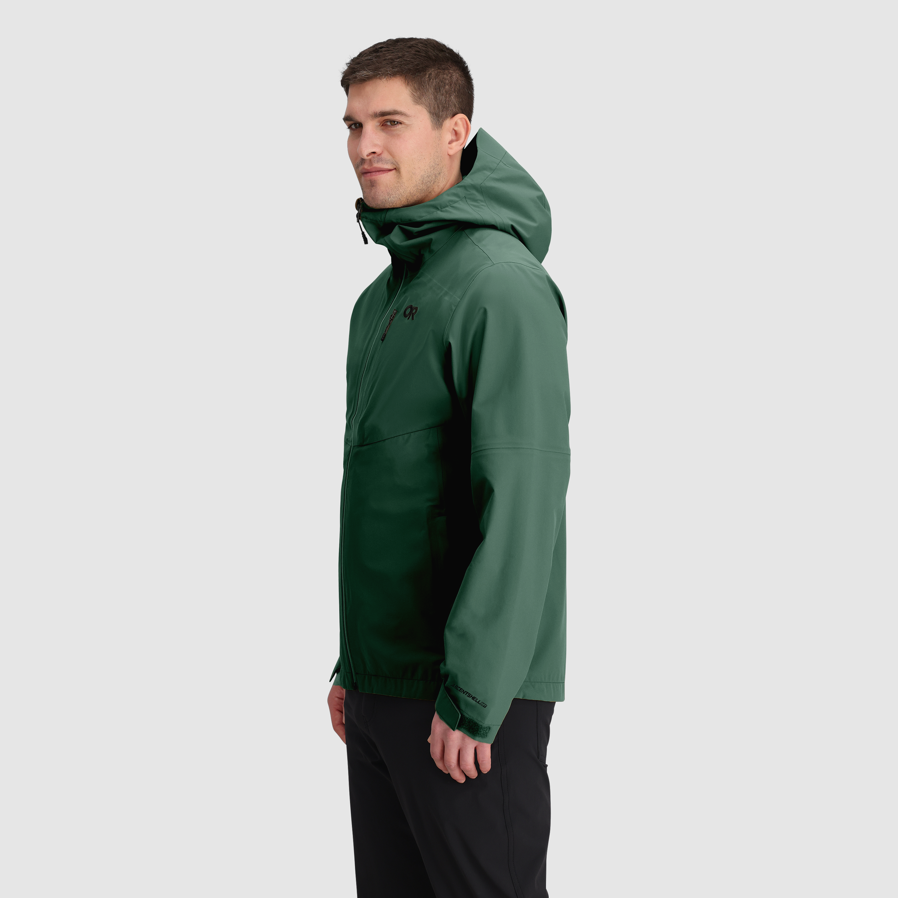Men's Waterproof 3L Rain Jacket for Hiking & Cycling | Foray