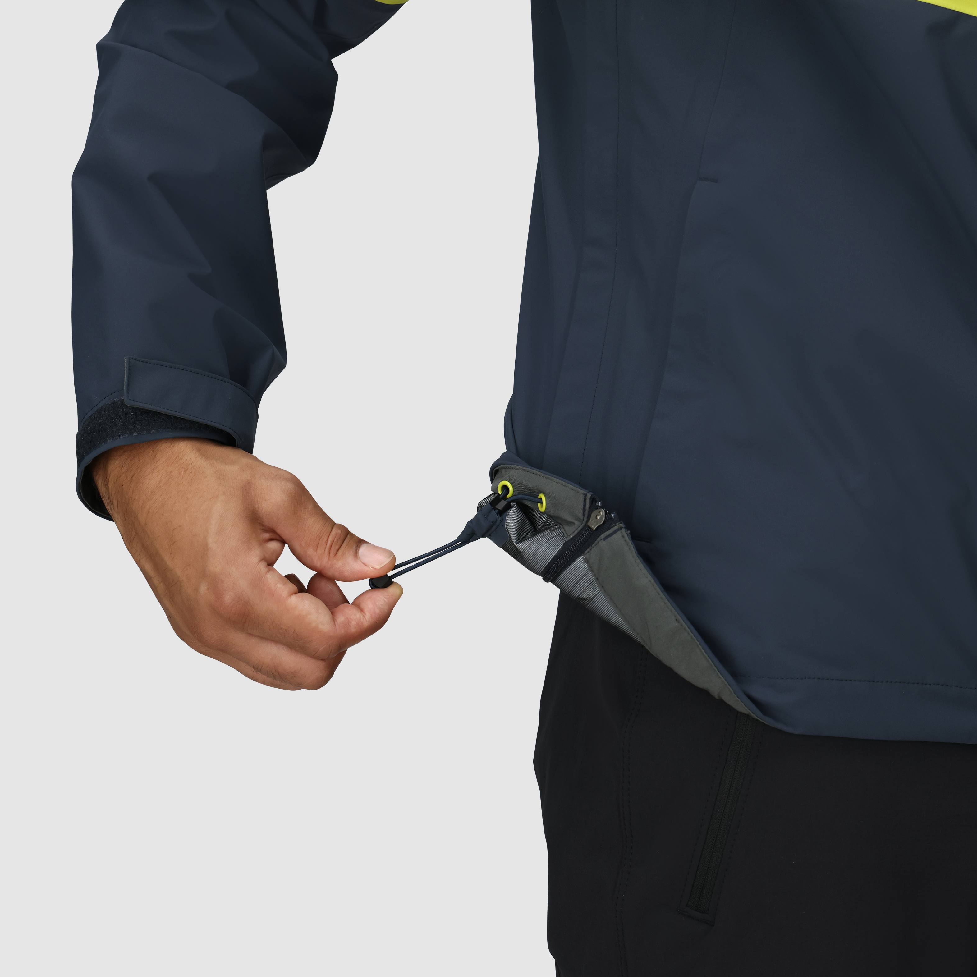 Men's Waterproof 3L Rain Jacket for Hiking & Cycling | Foray