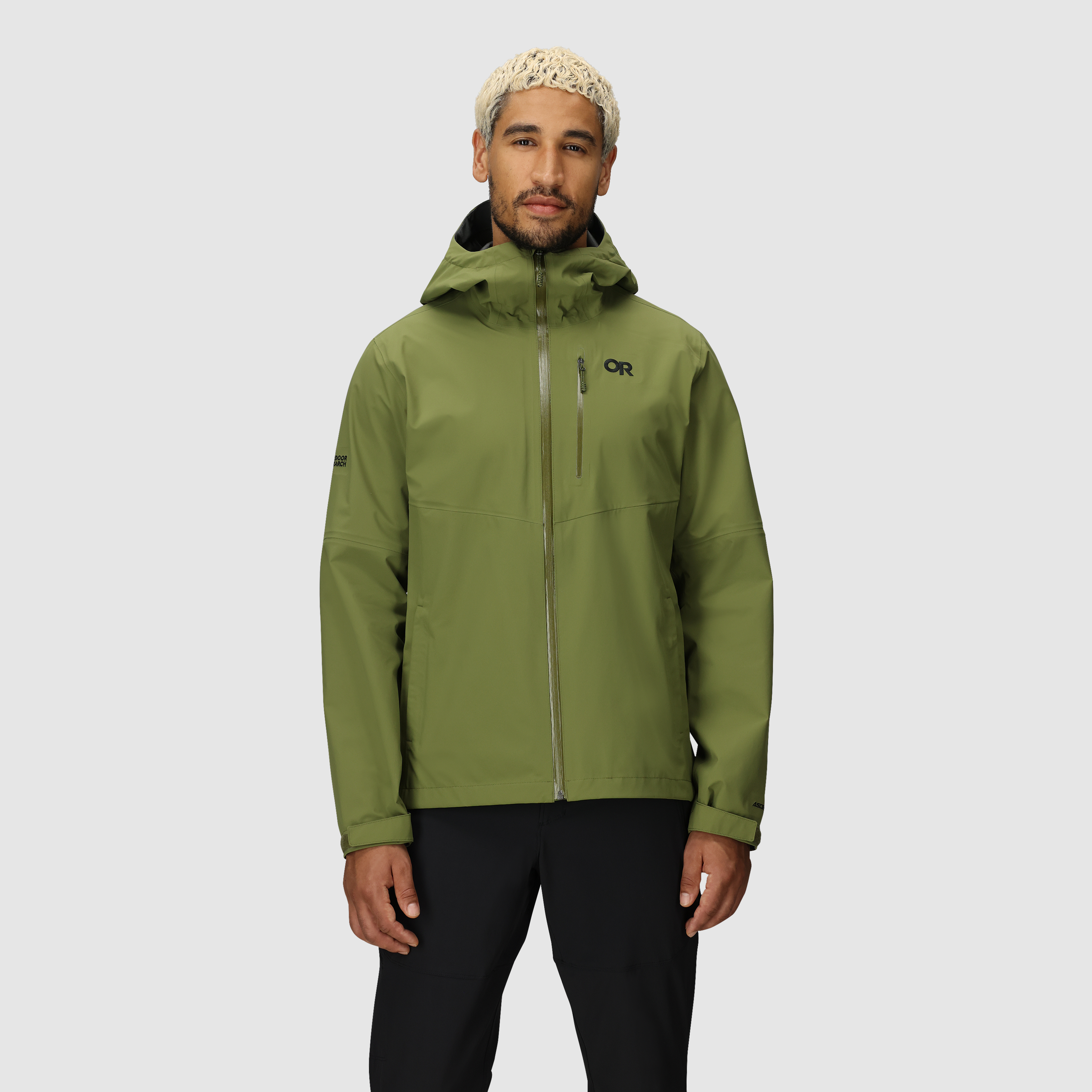 Men's Waterproof 3L Rain Jacket for Hiking & Cycling | Foray