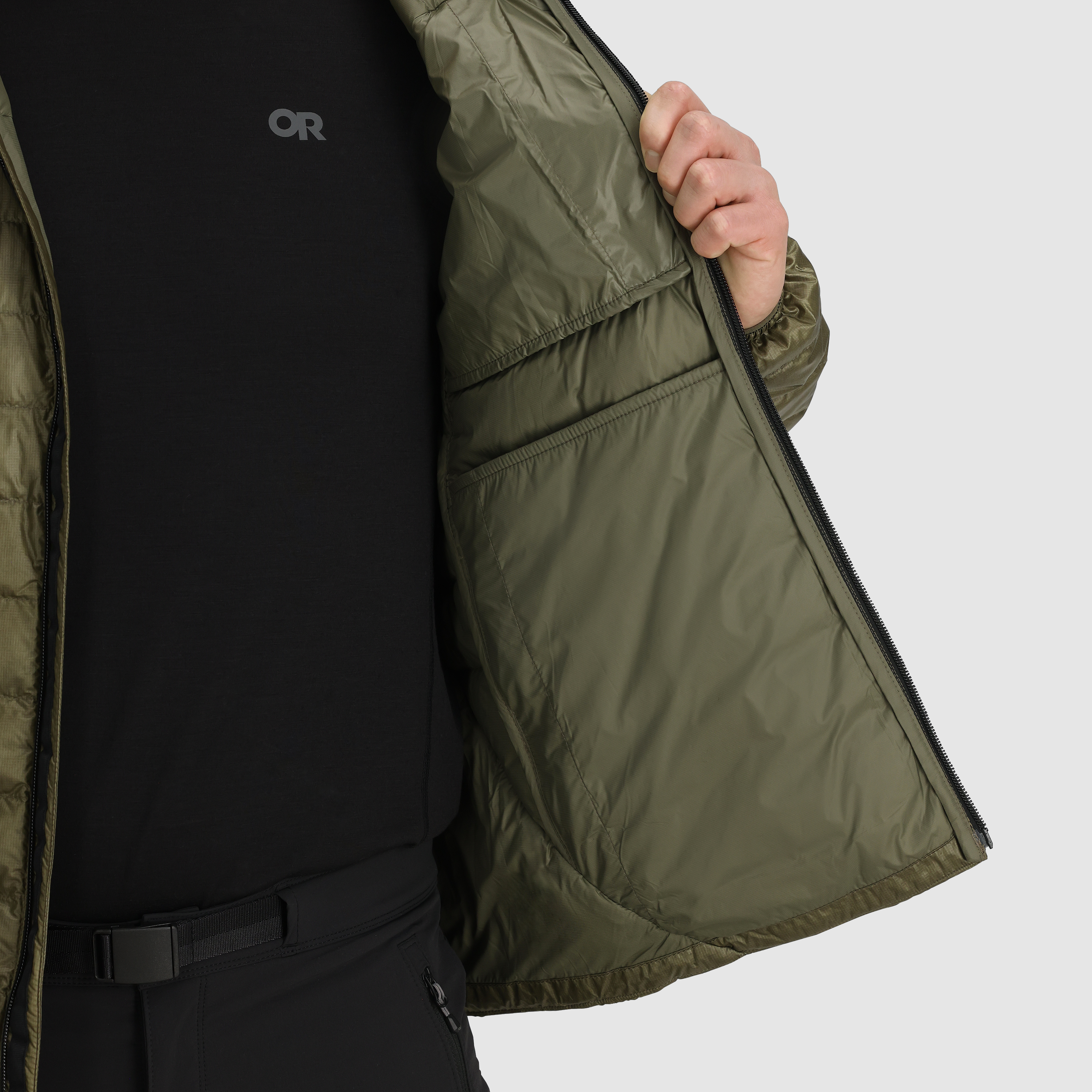 Men's Helium Down Hoodie for Alpine & Cold Weather | Pertex Nylon