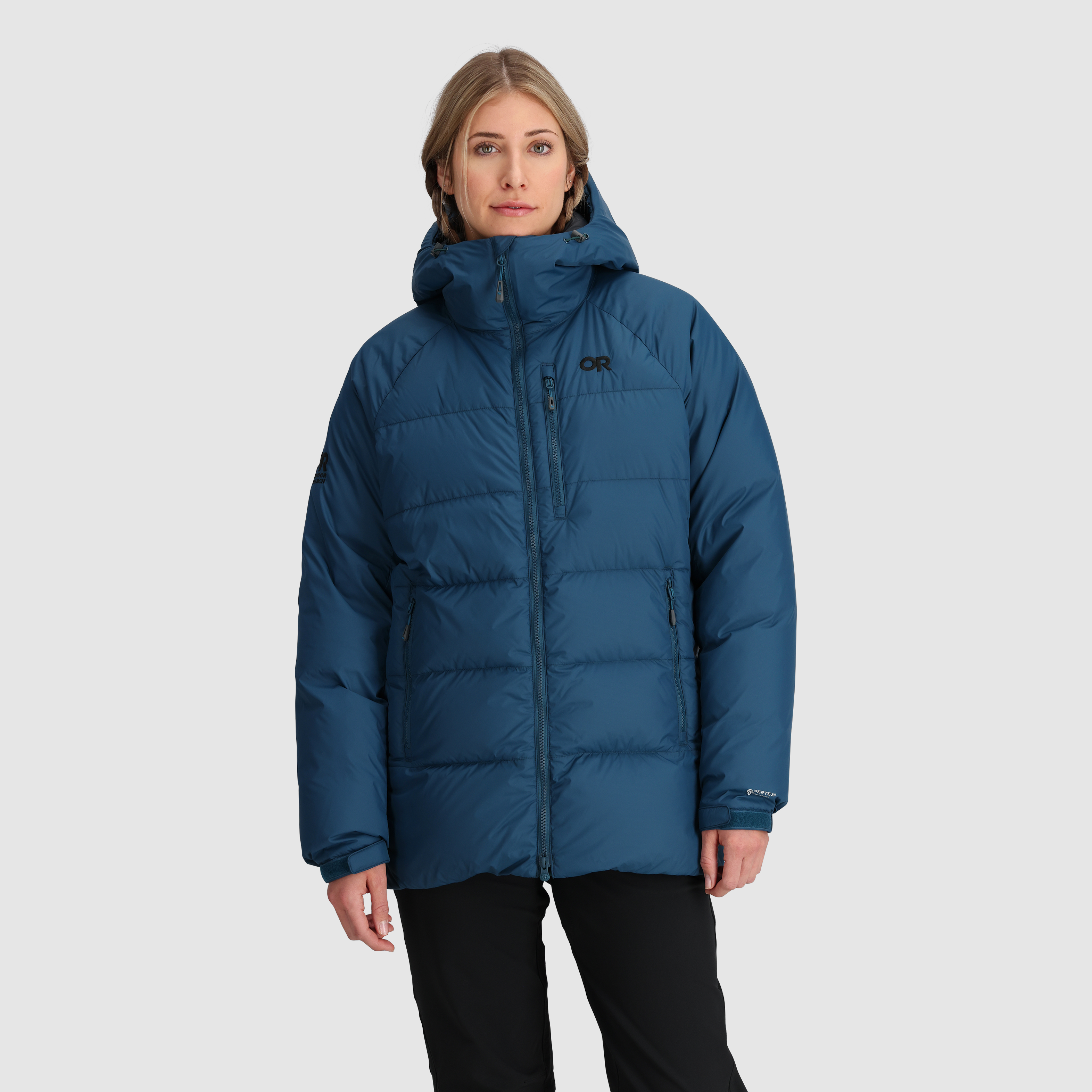 Women's 800 Fill Down Parka for Extreme Cold | Super Alpine