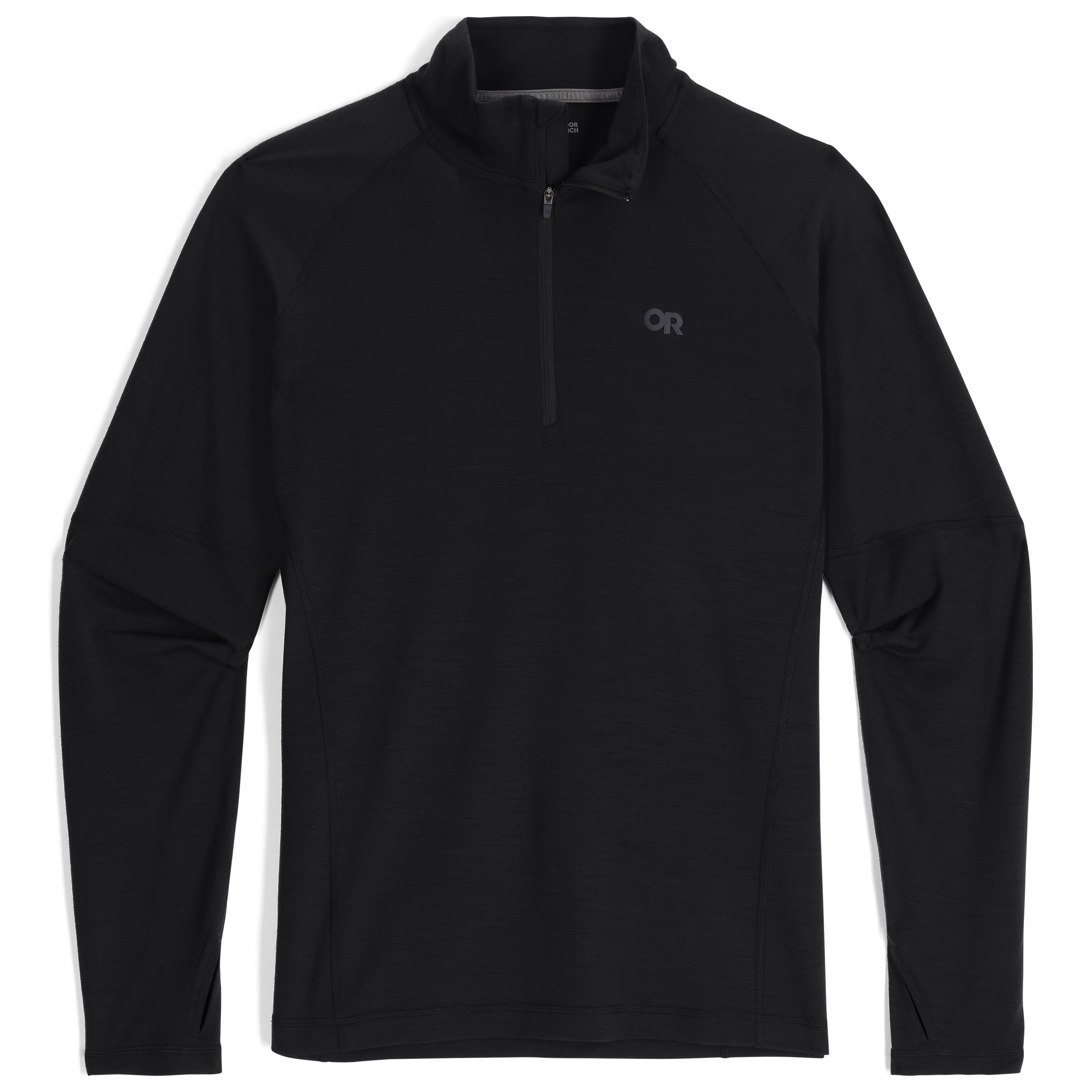 Men's Merino Wool Quarter Zip Base Layer for Hiking & Skiing | Alpine Onset