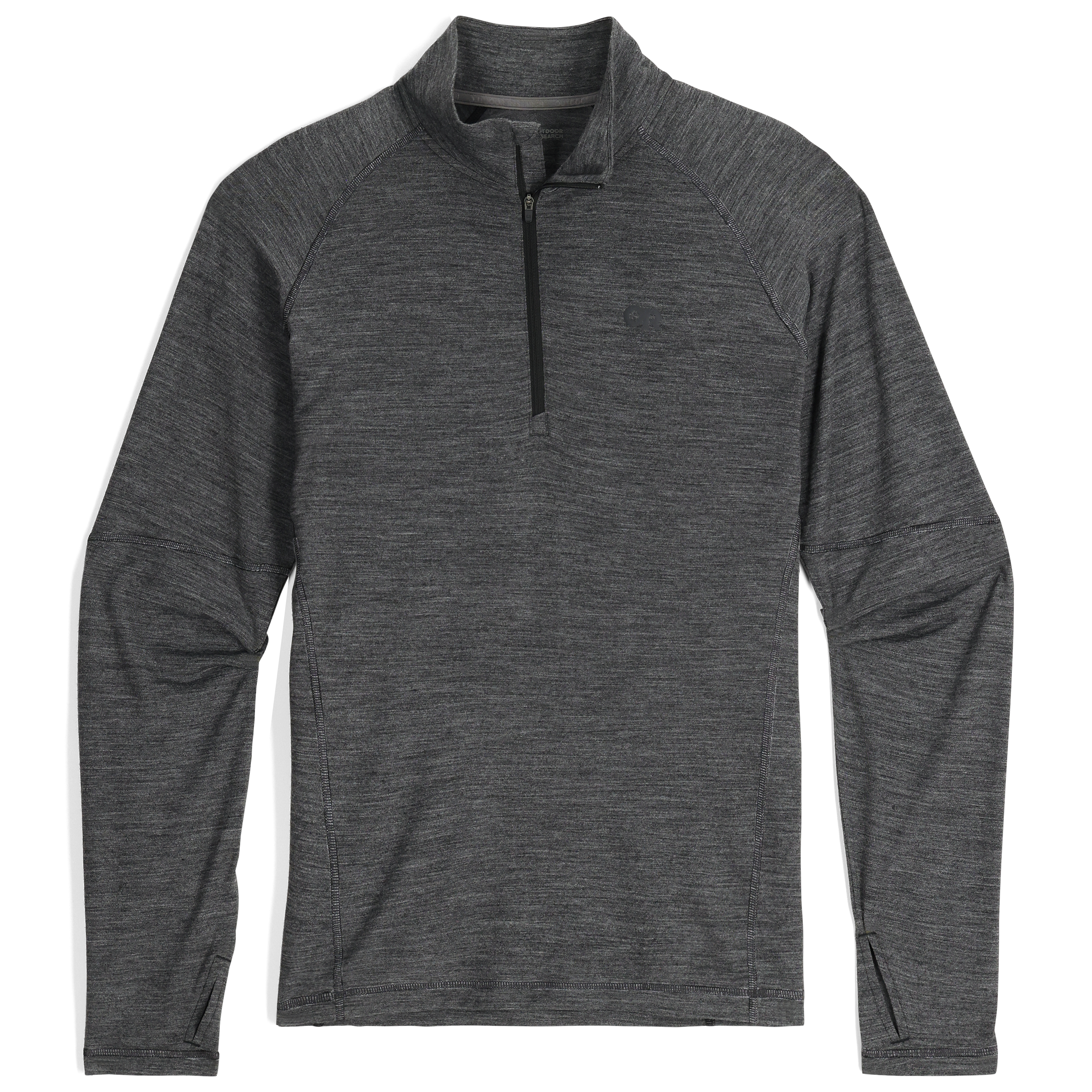 Men's Merino Wool Quarter Zip Base Layer for Hiking & Skiing | Alpine Onset