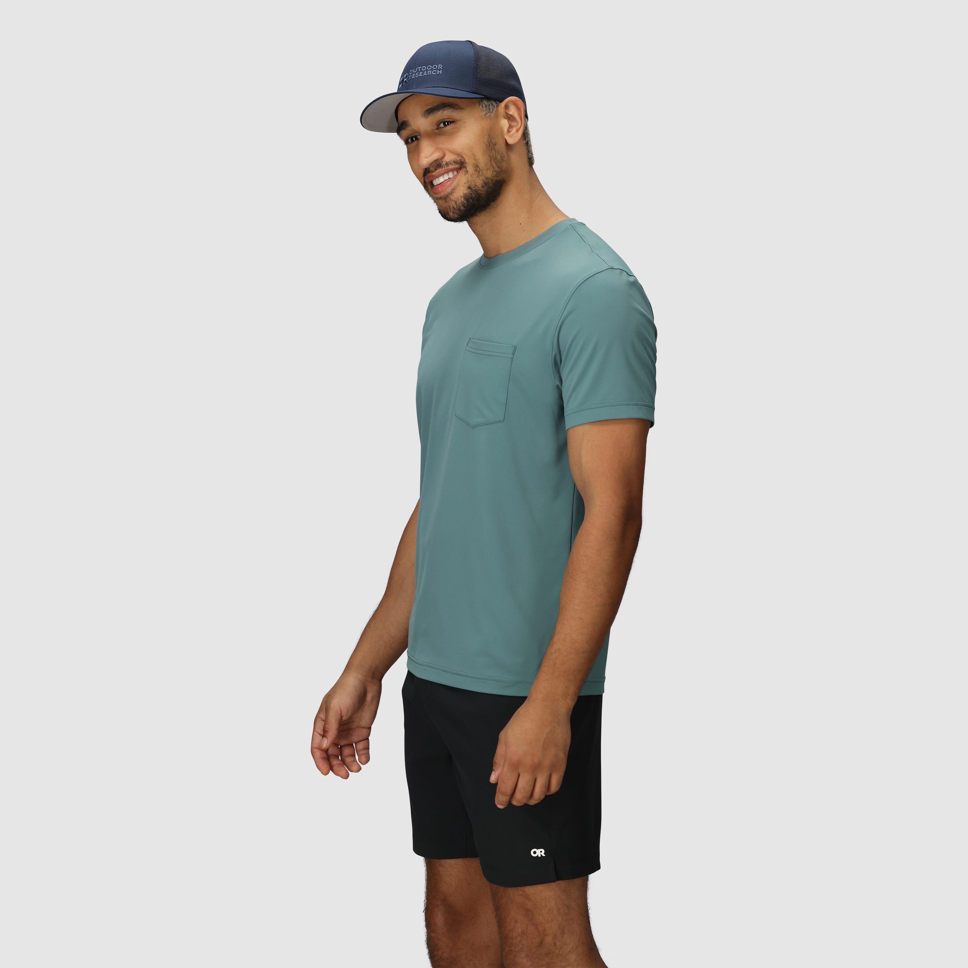 OR Logo Trucker Hat for Hiking & Outdoor Activities | Breathable Snapback