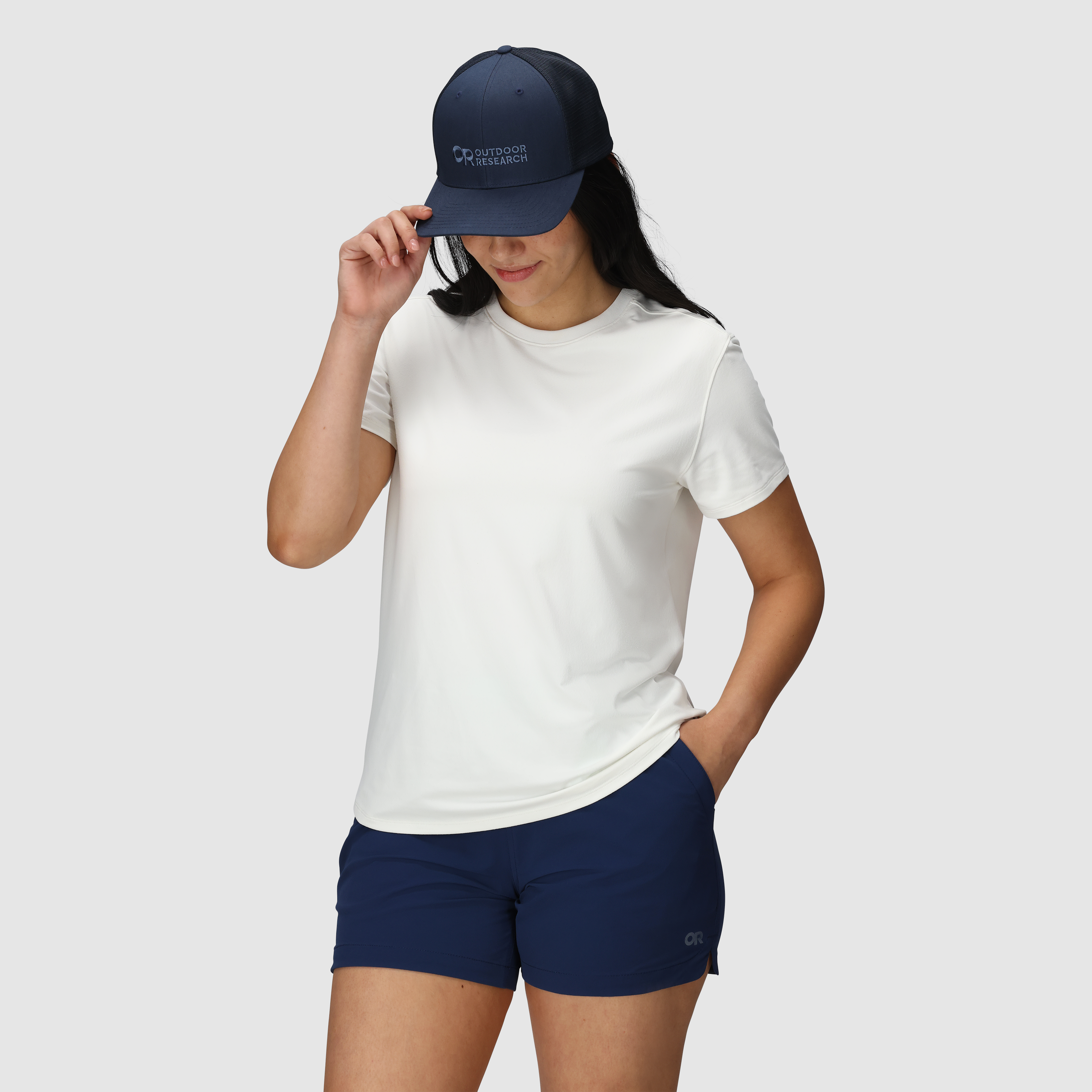 OR Logo Trucker Hat for Hiking & Outdoor Activities | Breathable Snapback