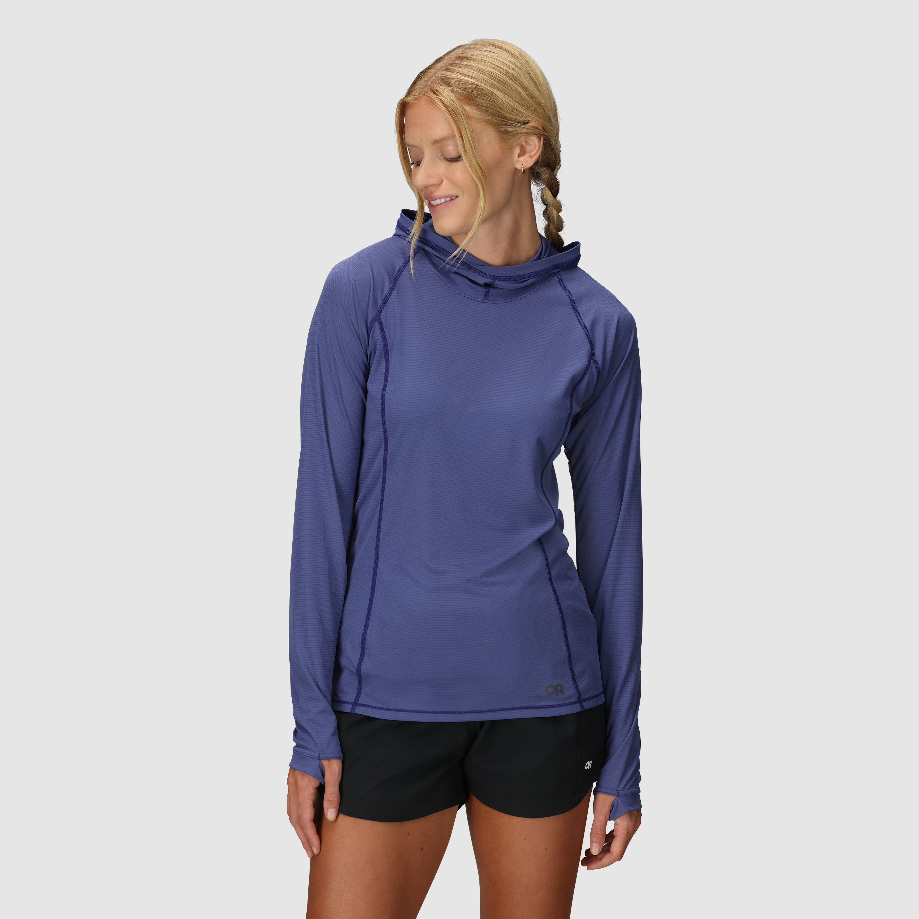 Ultra-Breathable Women's Echo Hoodie for Hiking & Running | Lightweight UPF 15